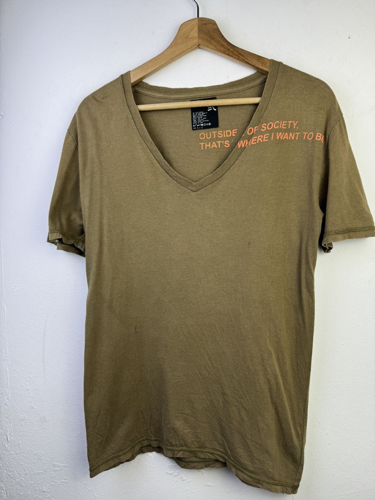 PPFM PPFM (Peyton Place For Men) V-neck t-shirt Size US M / EU 48-50 / 2 - 3 Thumbnail