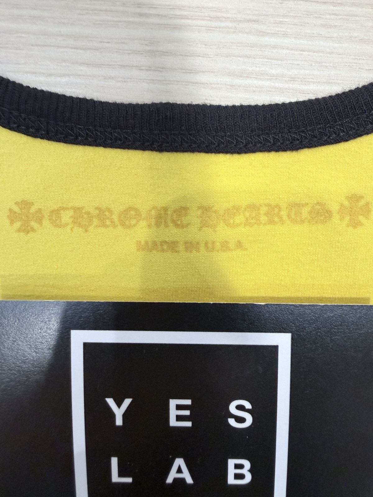 Chrome Hearts Chrome Hearts Yellow＆Black Horseshoe Logo Tank top Size M / US 6-8 / IT 42-44 - 5 Thumbnail