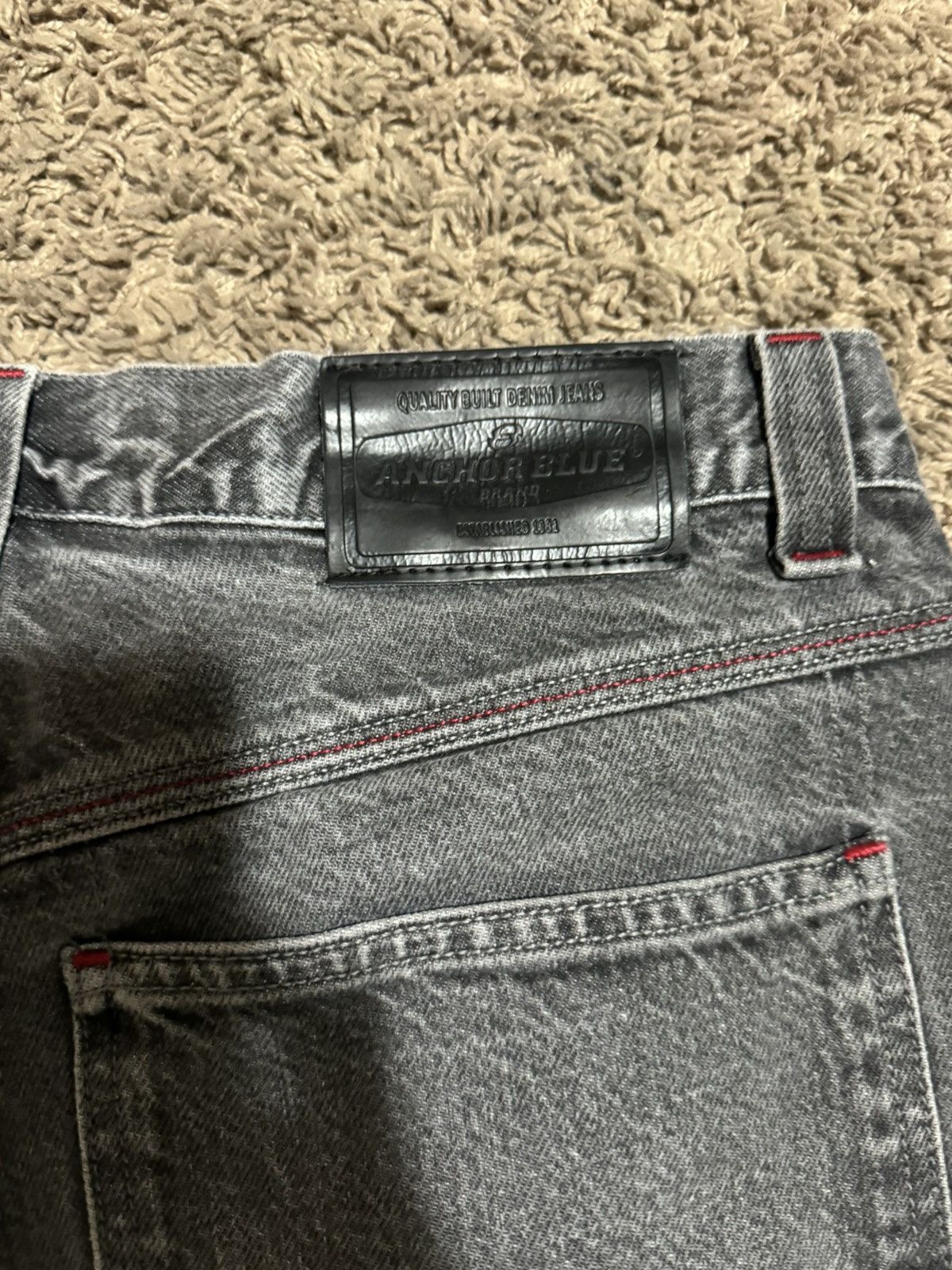 Anchor Blue × Vintage anchor blue baggy faded jorts Size US 32 / EU 48 - 3 Thumbnail