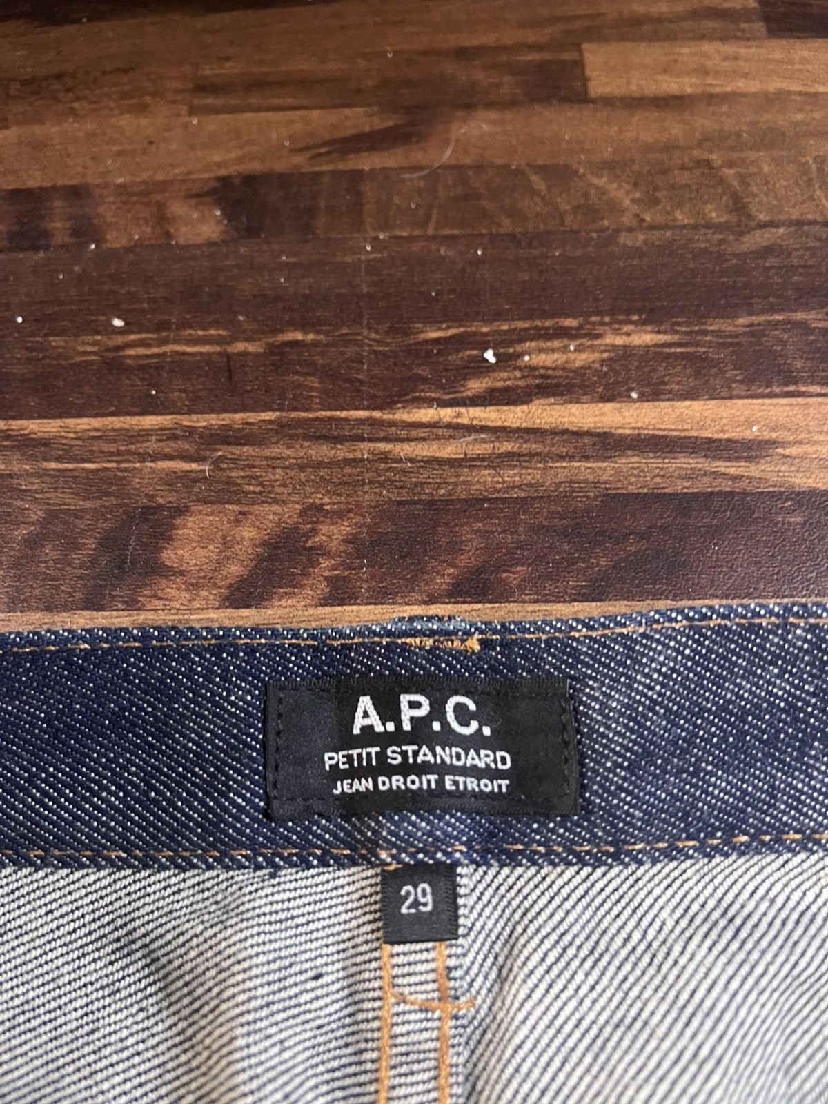 A.P.C. A.P.C. Petit Standard Raw Selvedge Denim Jeans Size US 29 - 4 Thumbnail