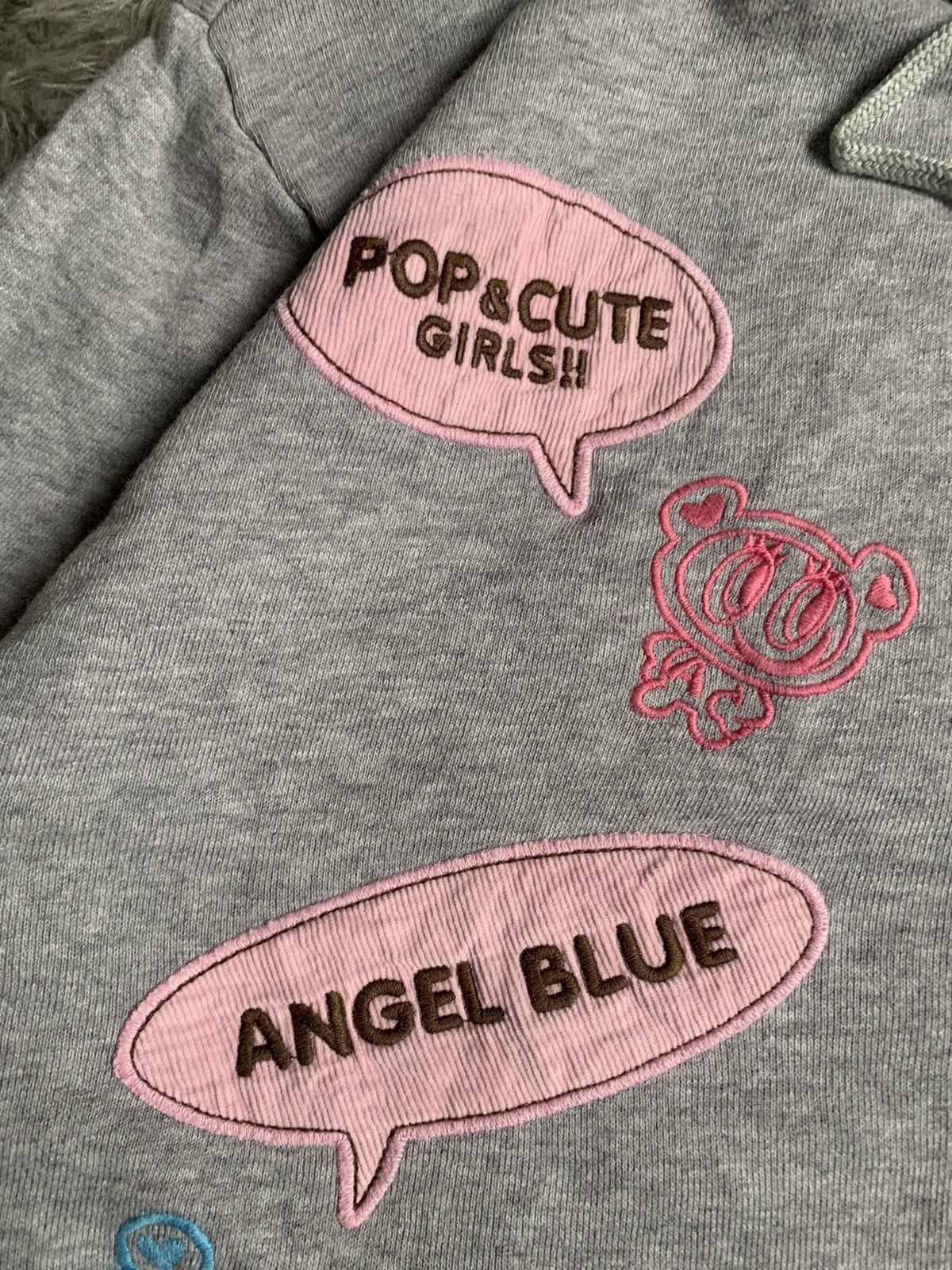 Angel Blue Vintage Angel Blue Zip Hoodie Size L / US 10 / IT 46 - 4 Thumbnail