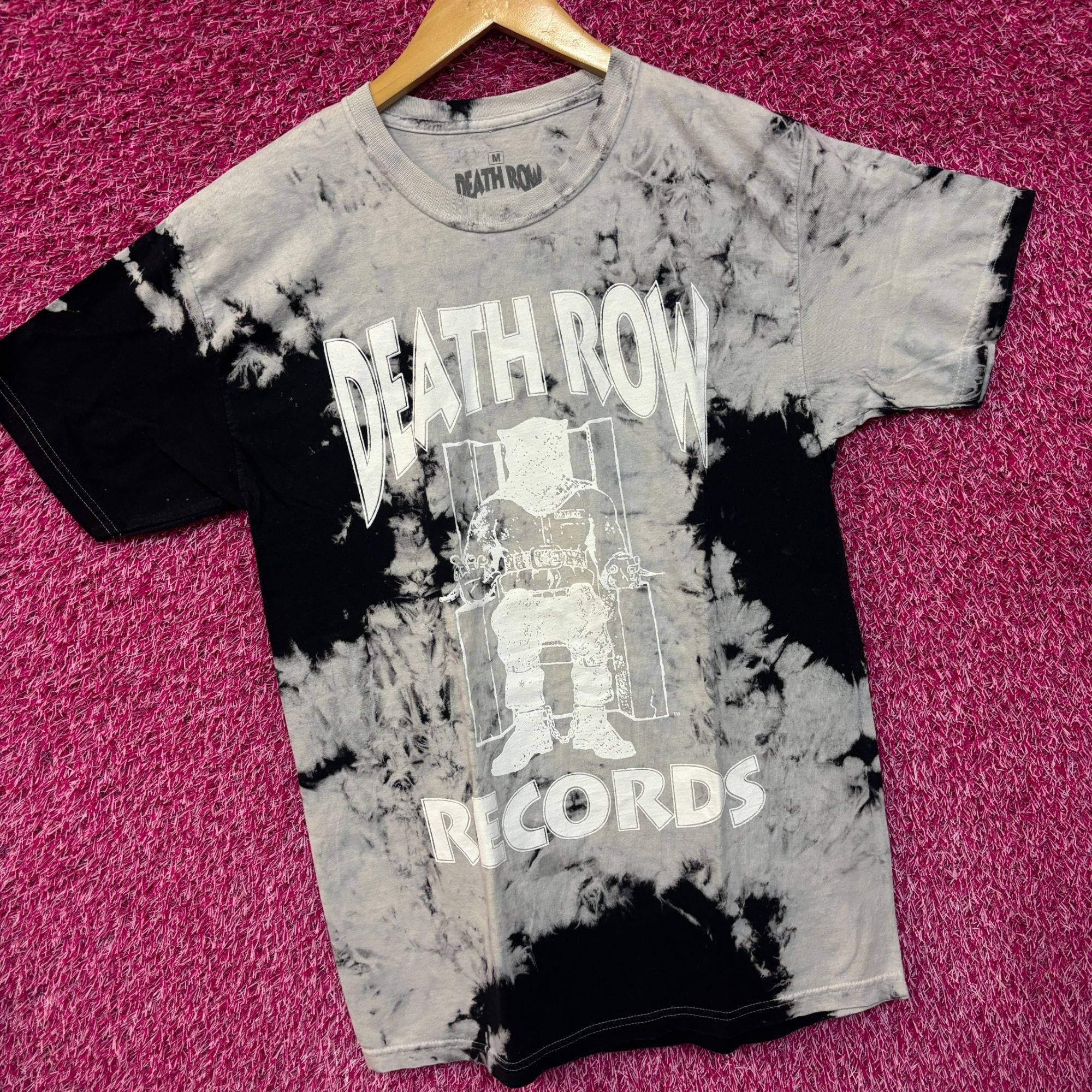Death Row Records Death Row Records Electric Chair tiedye rap Tshirt medium Size US M / EU 48-50 / 2 - 3 Thumbnail