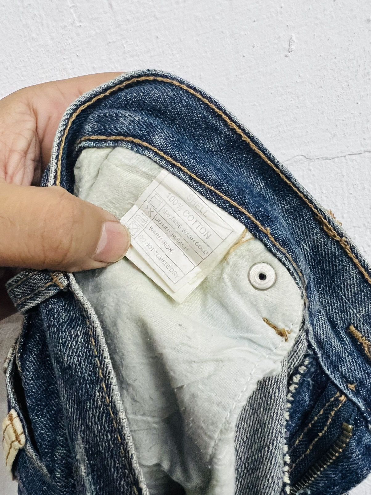 If Six Was Nine × Japanese Brand × Le Grande Bleu (L.G.B.) Japanese Brand Jungle Storm Double Waist Denim Size US 35 - 9 Thumbnail