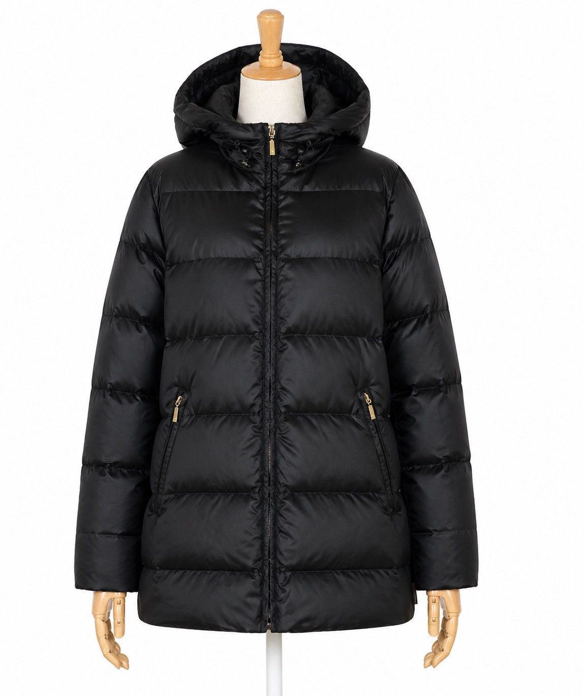 Moncler Women`s Moncler Black Warm Puffer Down Jacket Size 2 / M Size M / US 6-8 / IT 42-44 - 1 Thumbnail