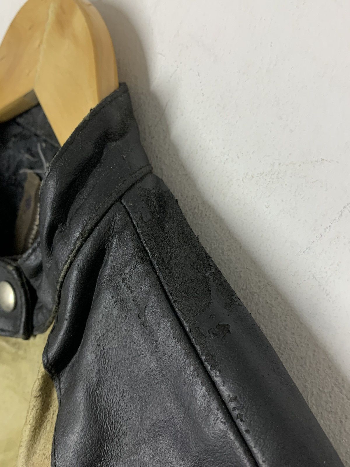 Genuine Leather Vintage Conbipel Italy Leather Cropped Biker Custom Outlaw Size US M / EU 48-50 / 2 - 6 Thumbnail