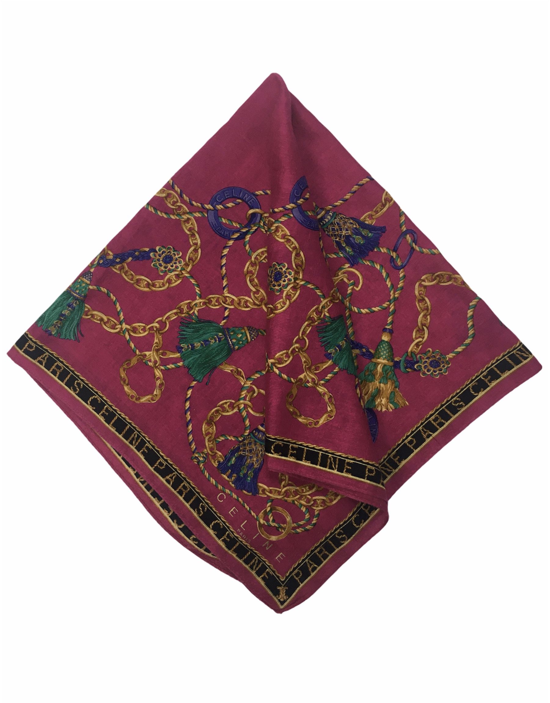Celine Celine Handkerchief / Bandana / Neckerchief HKC0098 Size ONE SIZE - 2 Thumbnail