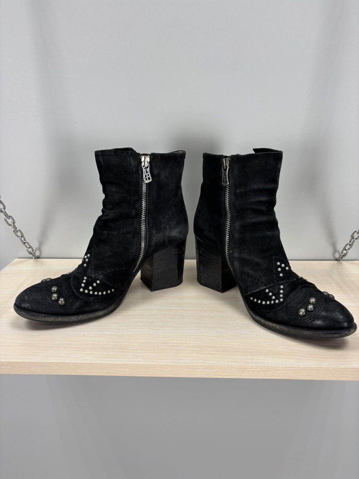 A.S.98 Womens boots AirStep A.S 98 Size 38 Color Black Size US 8 / IT 38 - 8 Thumbnail
