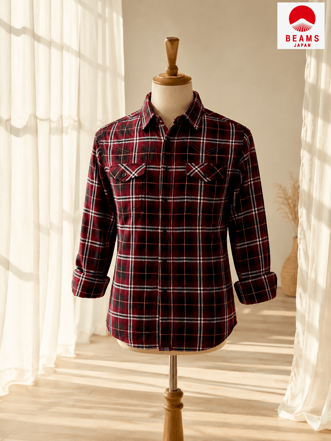 Beams Japan Beams Heart Mens Shirt Made in Japan ( M ) Size US M / EU 48-50 / 2 - 2 Thumbnail