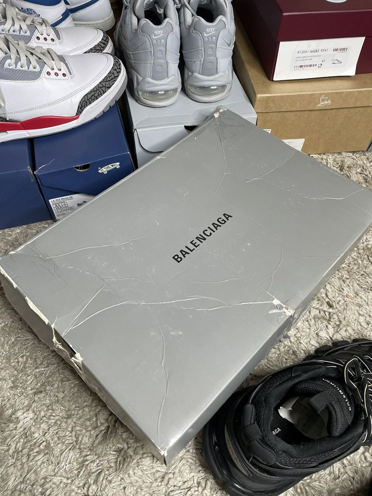 Balenciaga Balenciaga Track Runner Black Size US 8 / EU 41 - 13 Thumbnail