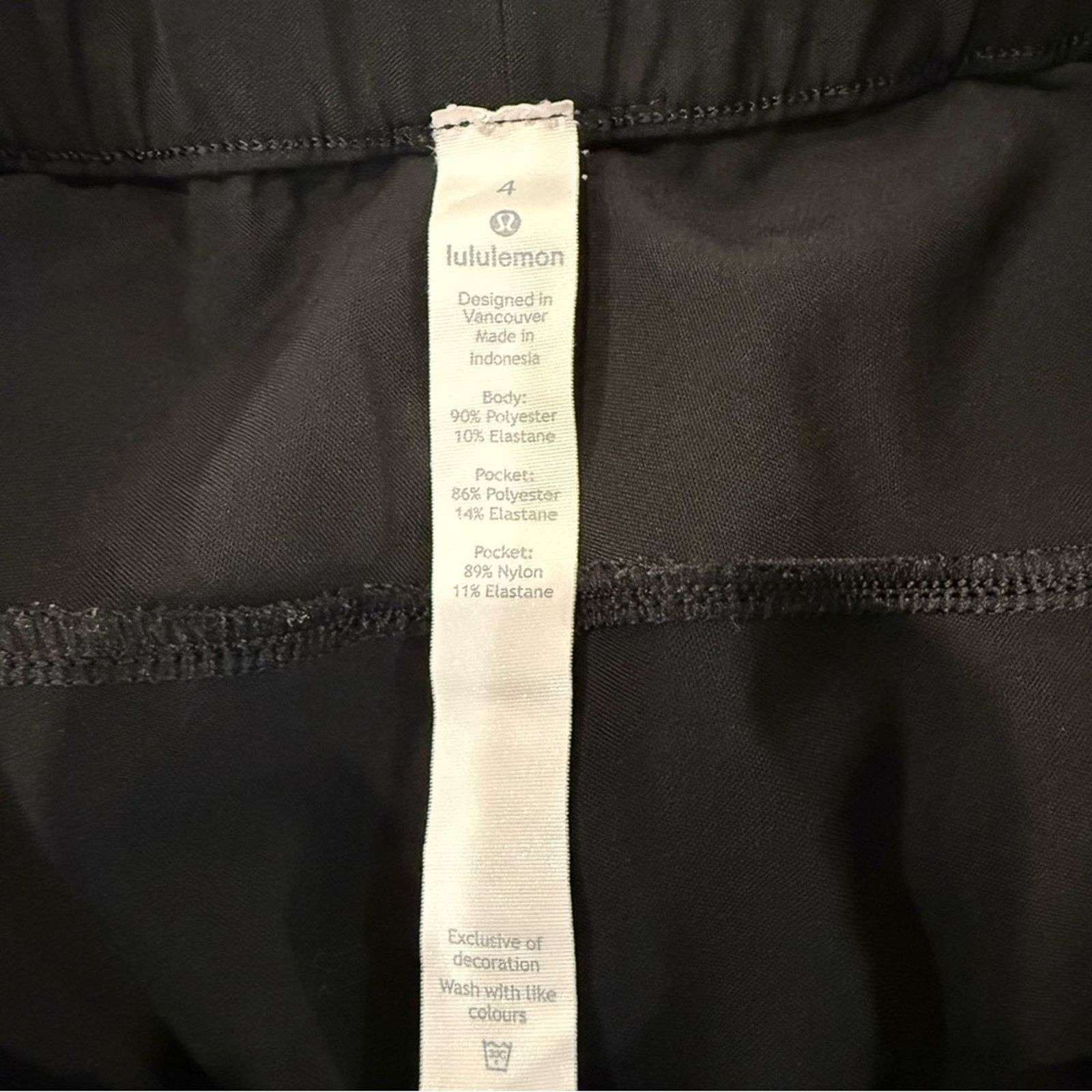 Lululemon Lululemon On The Fly 7/8 Length Pant Womens Size 4 Black Size 27" / US 4 / IT 40 - 10 Thumbnail