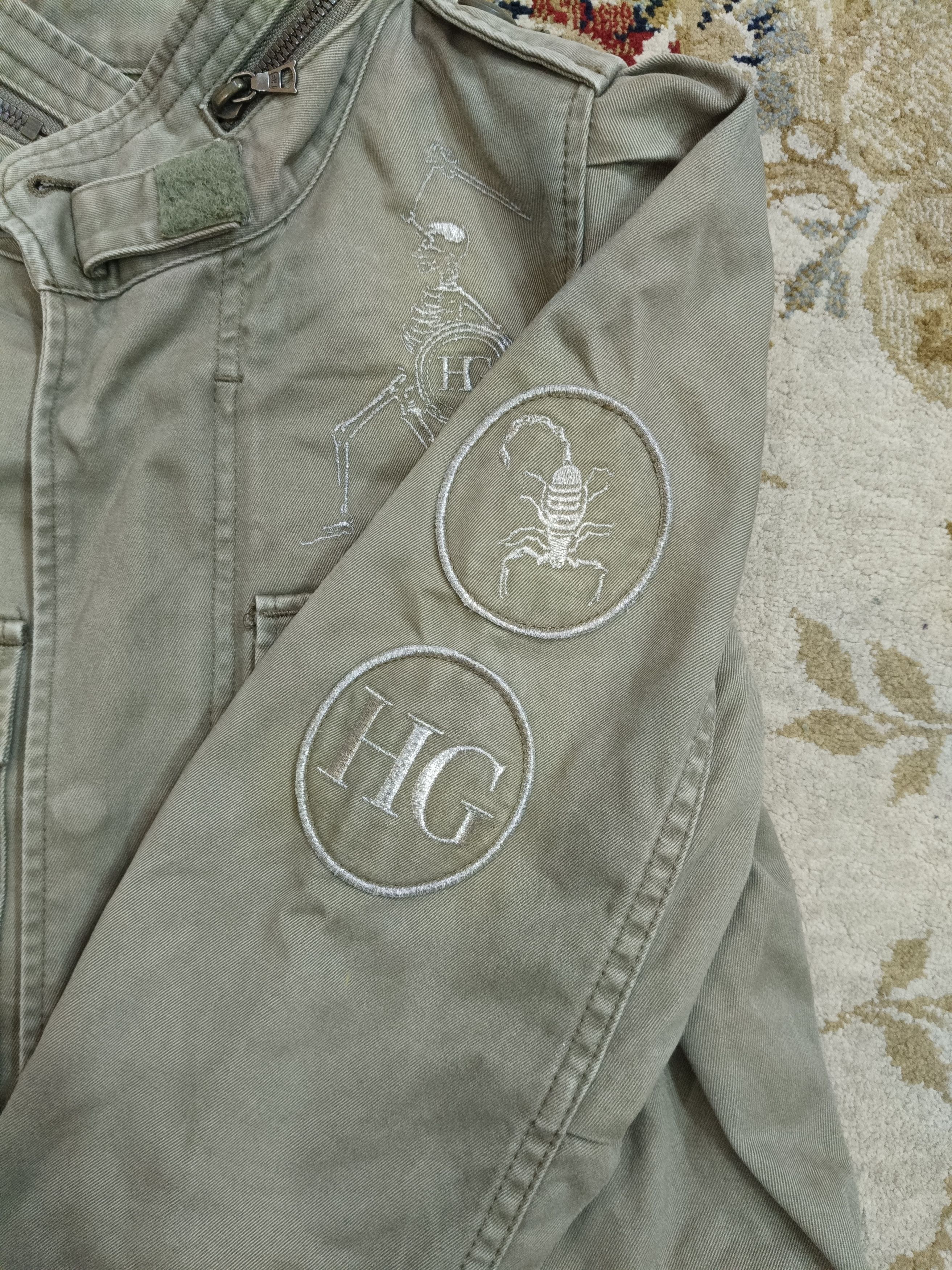Hysteric Glamour × Japanese Brand HG Embroidered Military Jacket Size US S / EU 44-46 / 1 - 7 Thumbnail