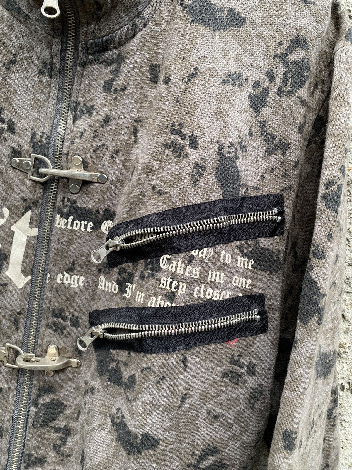 If Six Was Nine Y2K Rare DocallMe Fourty Five Bondage Military Jacket Size US M / EU 48-50 / 2 - 5 Thumbnail