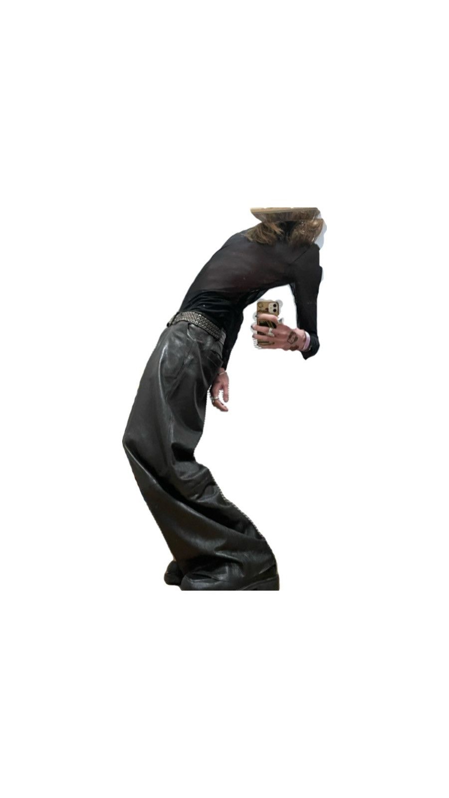 By Malene Birger DAY Birger et MIKKELSEN Ricardo - Sleek Leather Size 27" / US 4 / IT 40 - 1 Thumbnail
