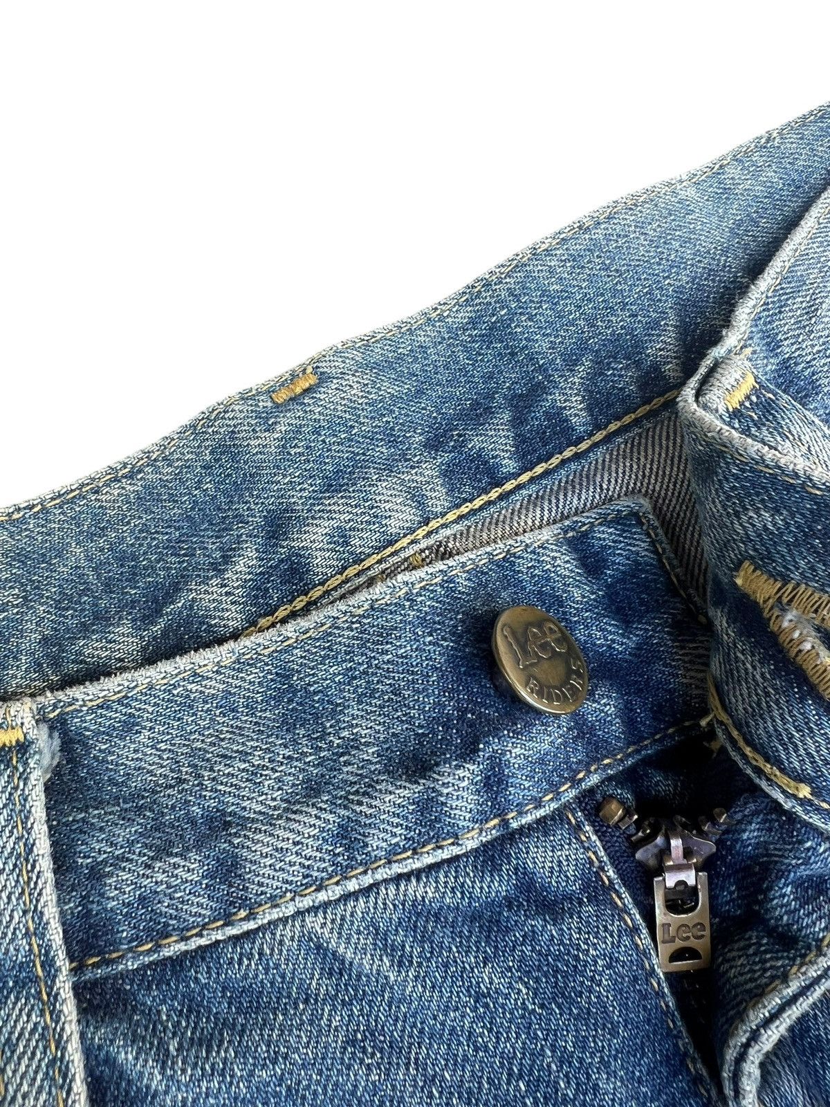 Lee × Vintage VTG 2000s Lee Riders Sanforized Dirty Mud Denim Flare Jeans Size US 32 / EU 48 - 7 Thumbnail