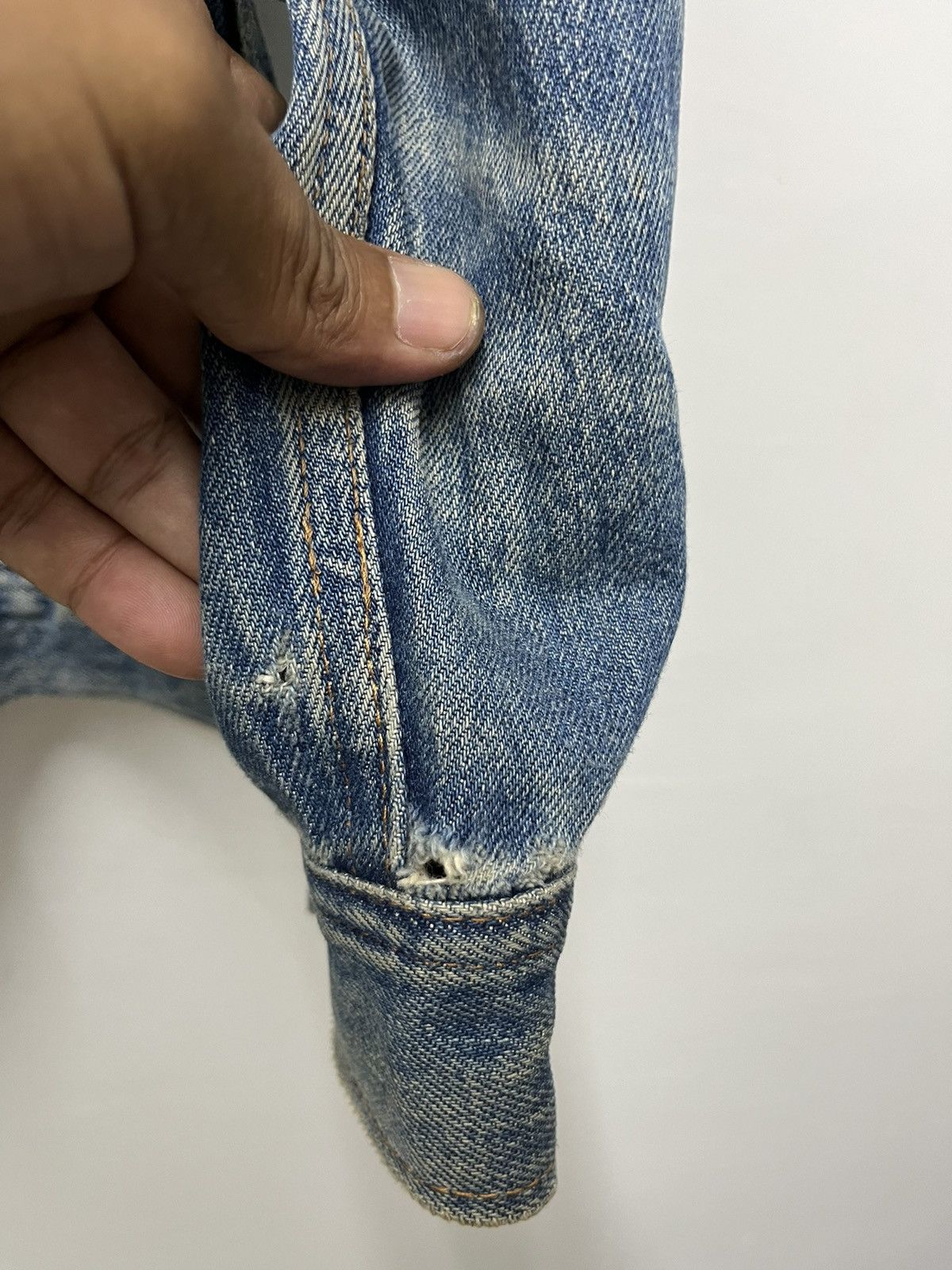 Japanese Brand Vintage 80s 90s Rugged IceFire Japan Trucker Denim Jacket S Size US S / EU 44-46 / 1 - 9 Thumbnail