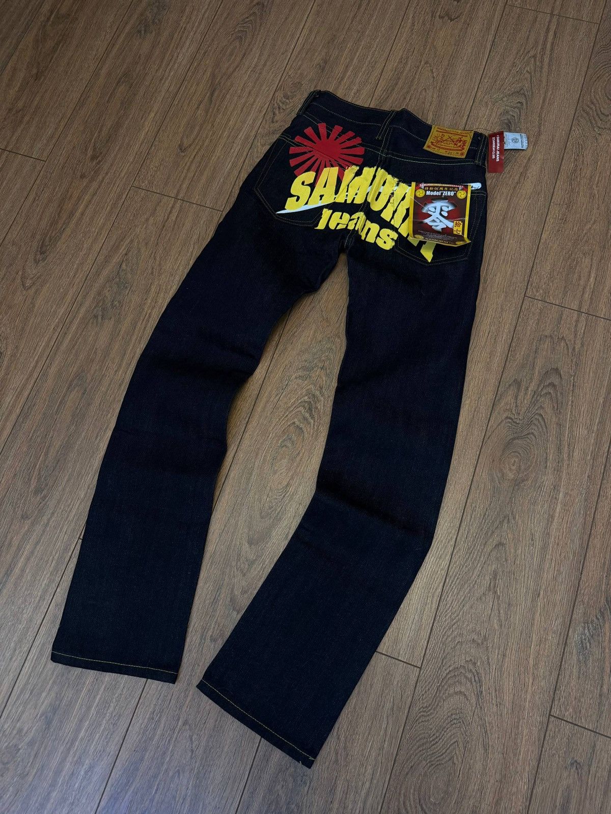Samurai Jeans Samurai jeans selvedge Print denim Japan Size US 28 / EU 44 - 1 Thumbnail