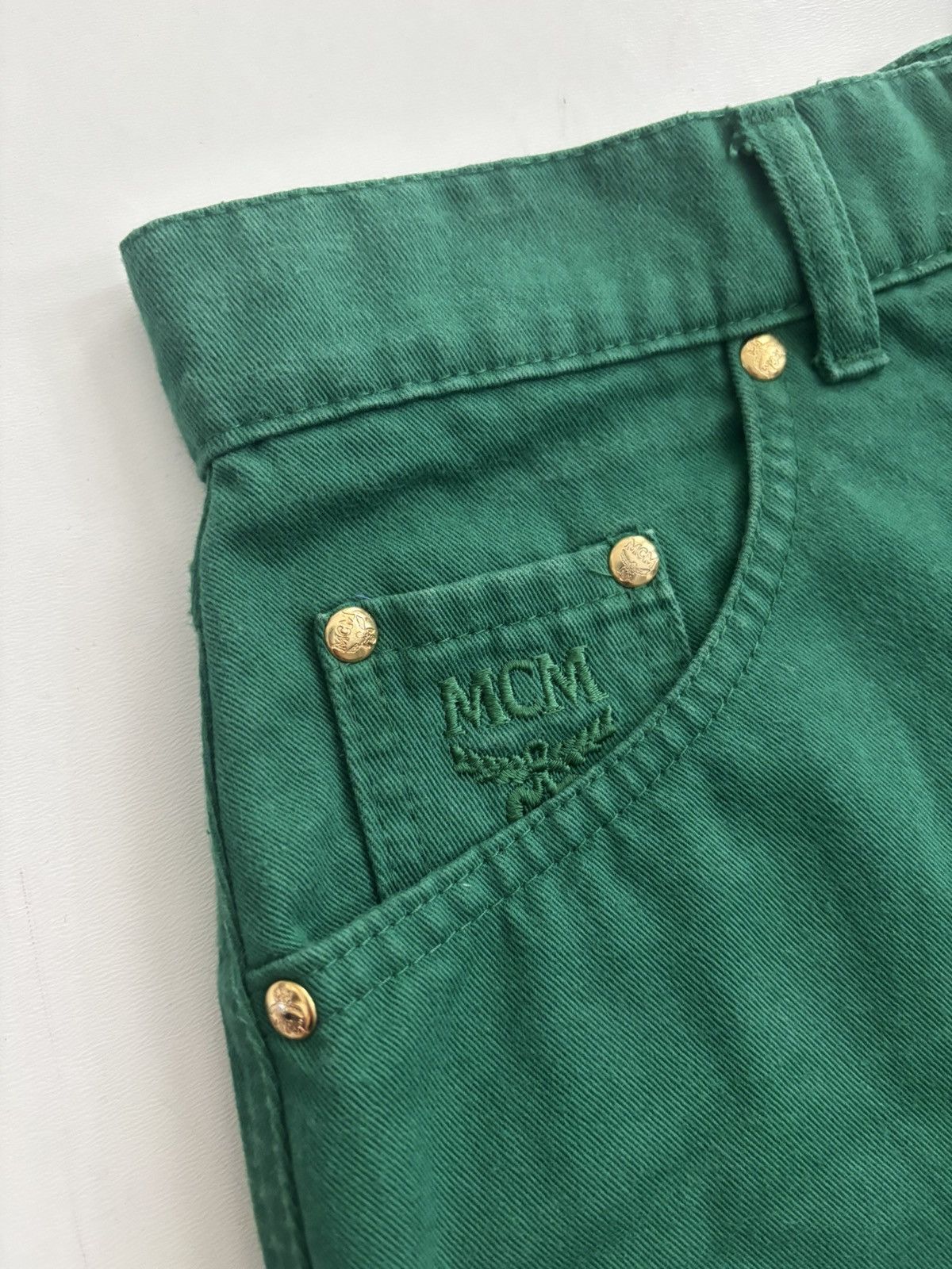 MCM MCM vintage mini skirt made in Italy Size 28" / US 6 / IT 42 - 3 Thumbnail