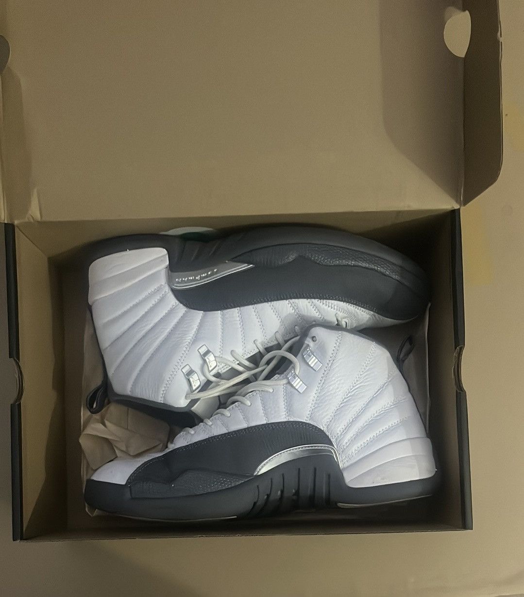 Jordan Brand Jordan 12 retro black white grey Size US 10.5 / EU 43-44 - 1 Thumbnail
