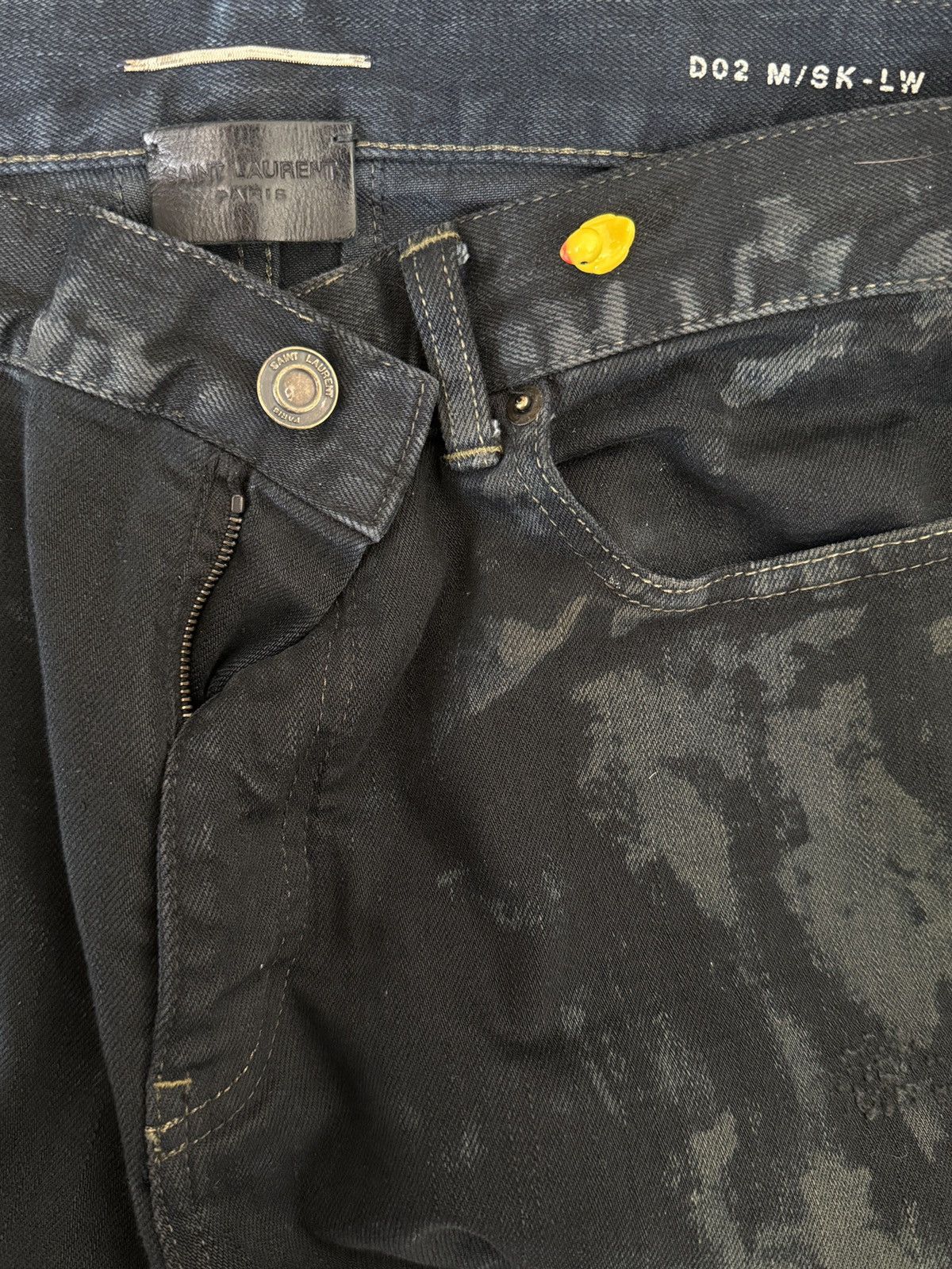Saint Laurent Paris Saint laurent fw13 oil spill Size US 33 - 3 Thumbnail