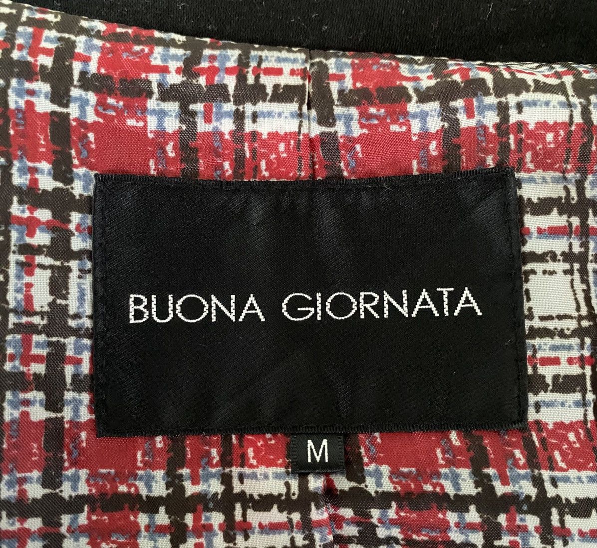 Other Rare🔥BUONA GIORNATA Zipper Jacket Long Size M / US 6-8 / IT 42-44 - 19 Thumbnail