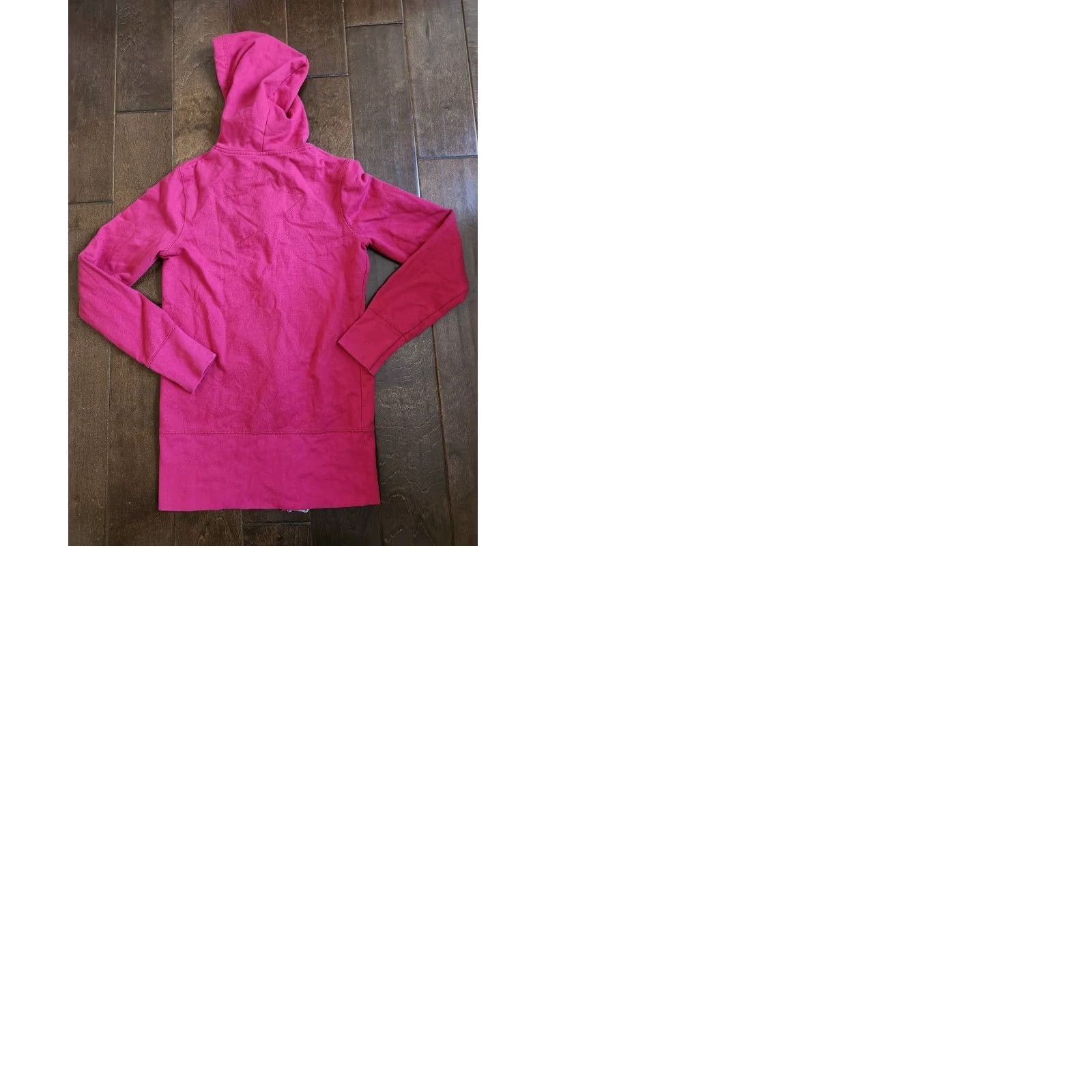 Vintage Rival Academy Men’s Red Full Zip Hoodie - Size S - Hooded, Pockets, Regular Fit, Solid Pattern, Polyester Cotton Size US S / EU 44-46 / 1 - 10 Thumbnail