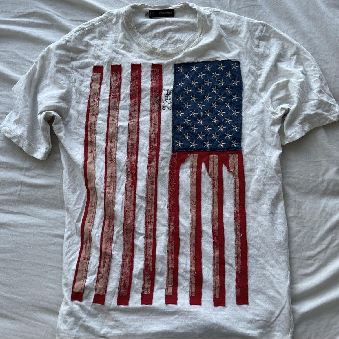 Dsquared2 Dsquared2 Americana Tee Size US M / EU 48-50 / 2 - 1 Thumbnail