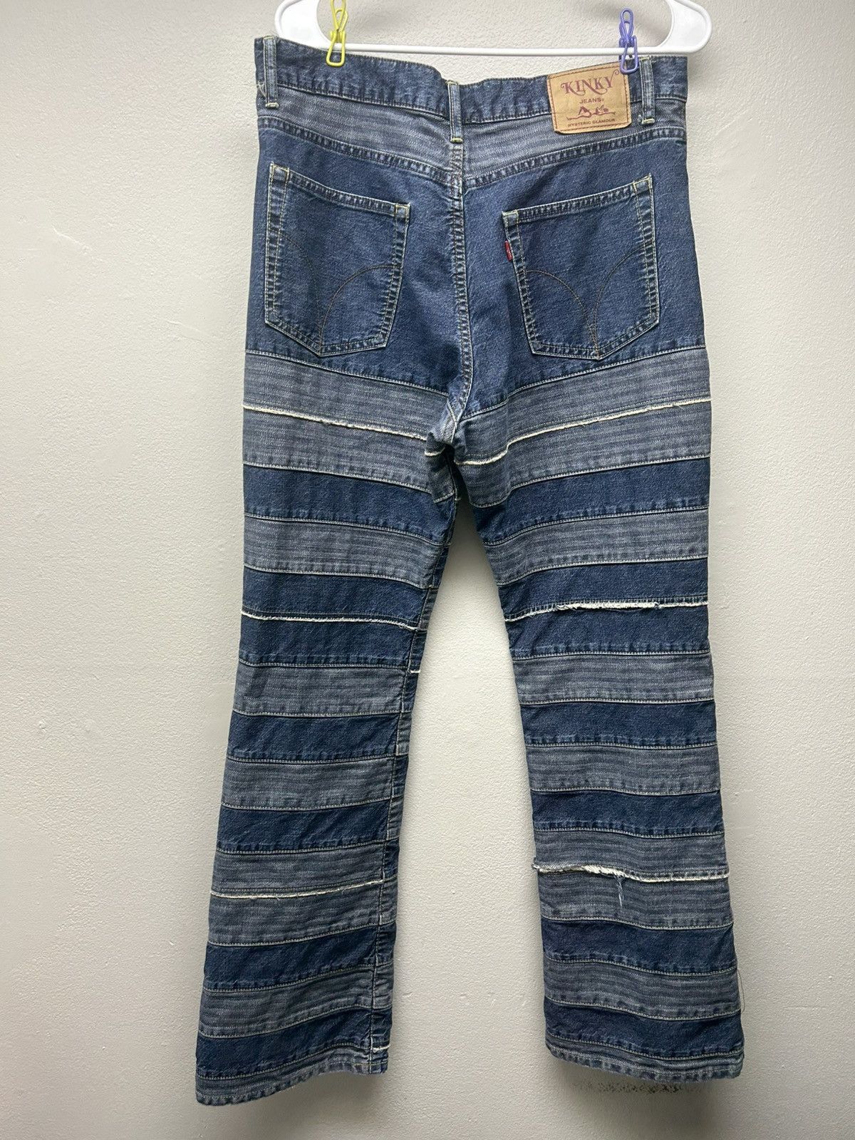 Hysteric Glamour Hysteric Glamour Paneled Denim Hagi Kinky Jeans Size US 34 / EU 50 - 9 Thumbnail