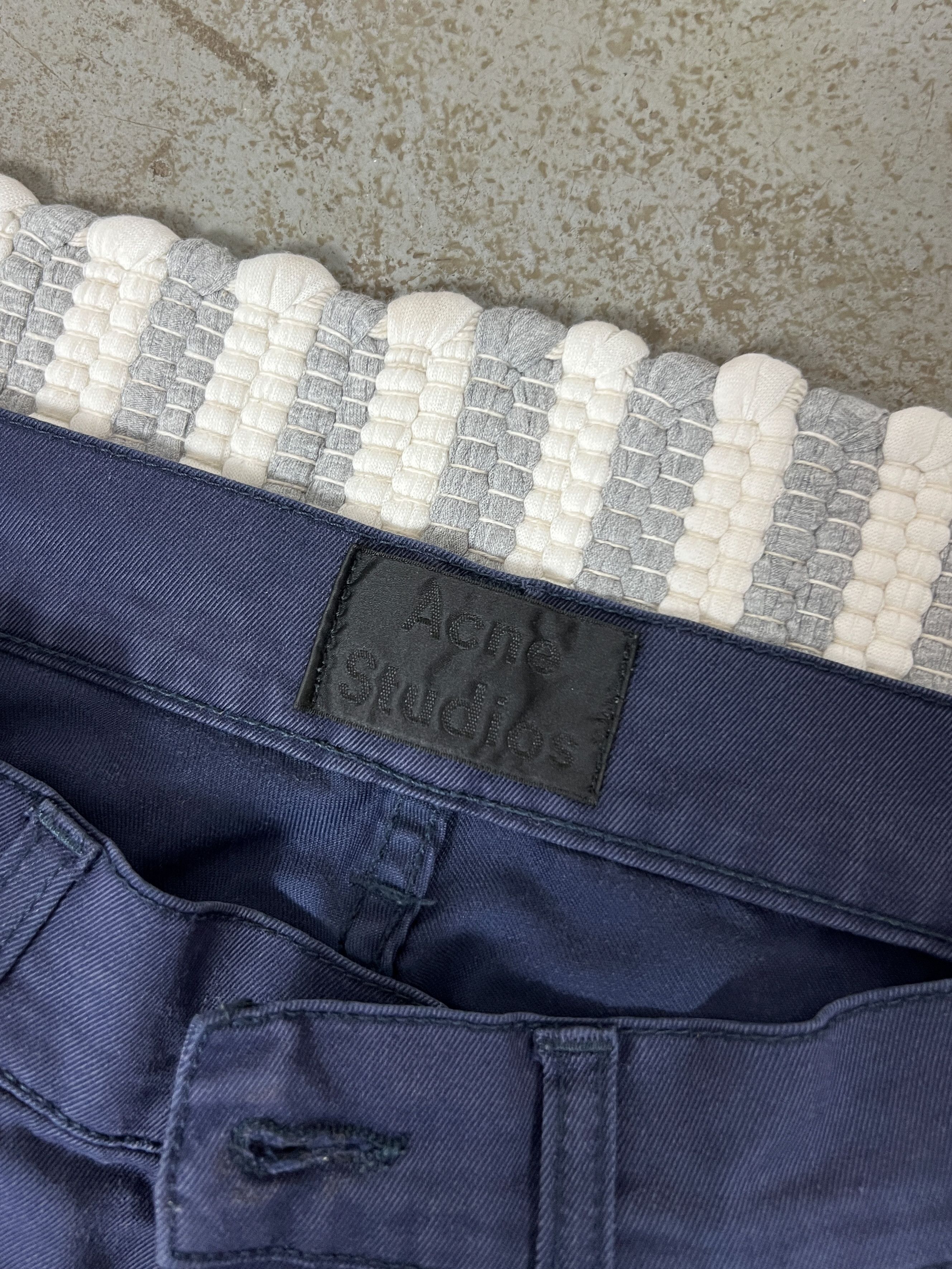 Acne Studios Acne Studios Ace Ups Navy Jeans Pants Size 30" / US 8 / IT 44 - 5 Thumbnail