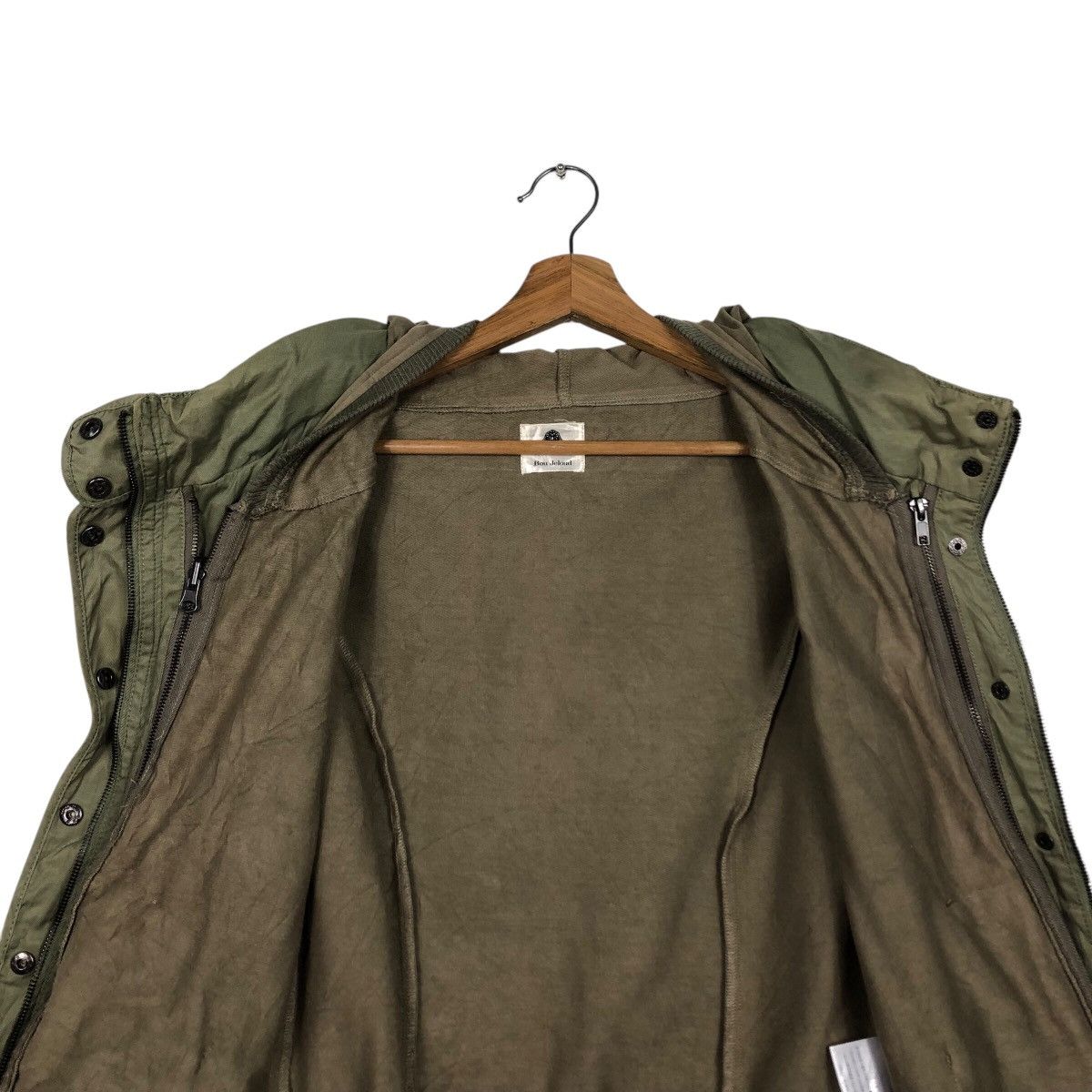 Japanese Brand × Vintage 📌Vintage Chore Worker Biker Jacket Bou Jeloud Issey Miyake Size US M / EU 48-50 / 2 - 16 Thumbnail