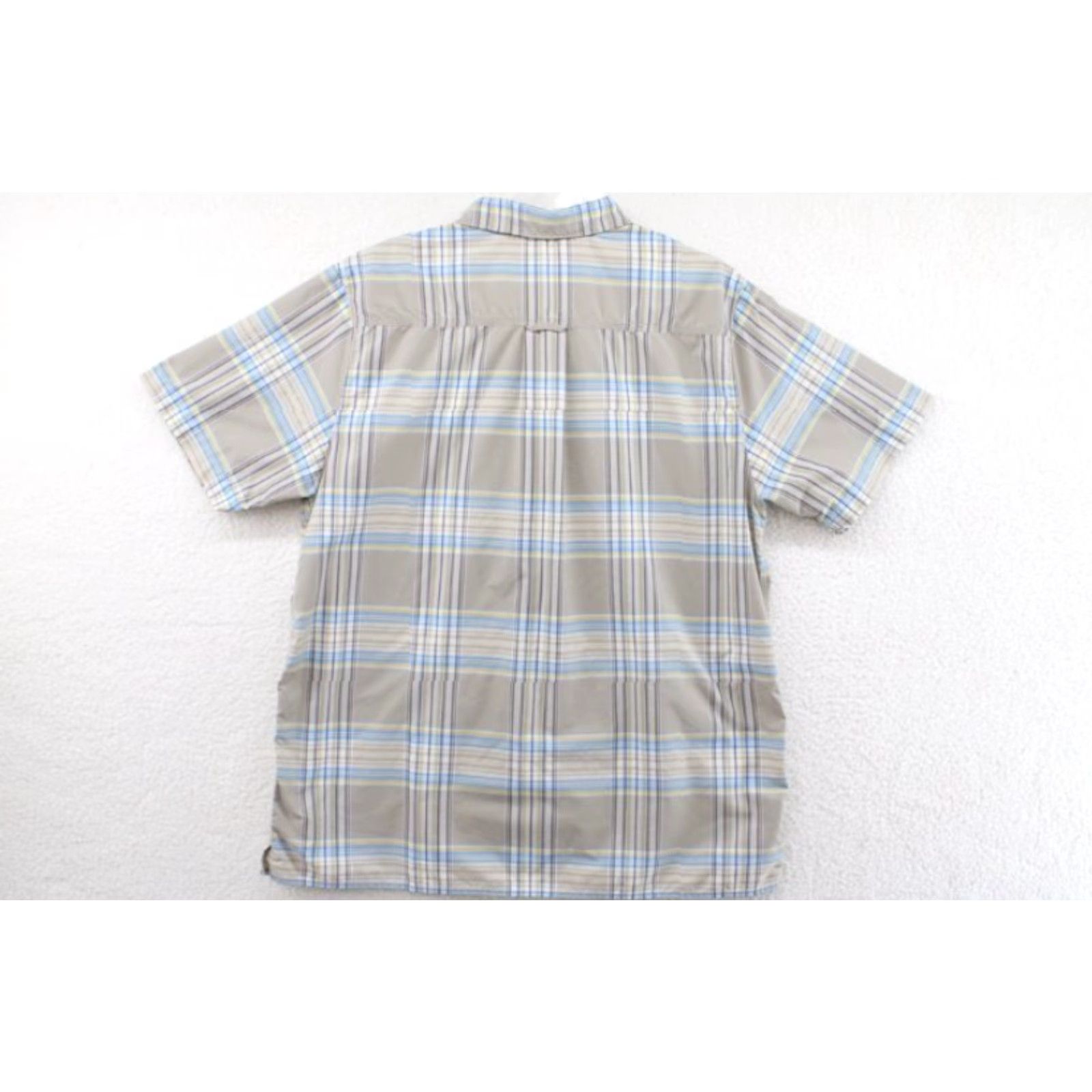 The North Face The North Face Shirt Men's XL Beige Plaid Short Sleeve Button-Up Outdoors Preppy Size US XL / EU 56 / 4 - 2 Thumbnail