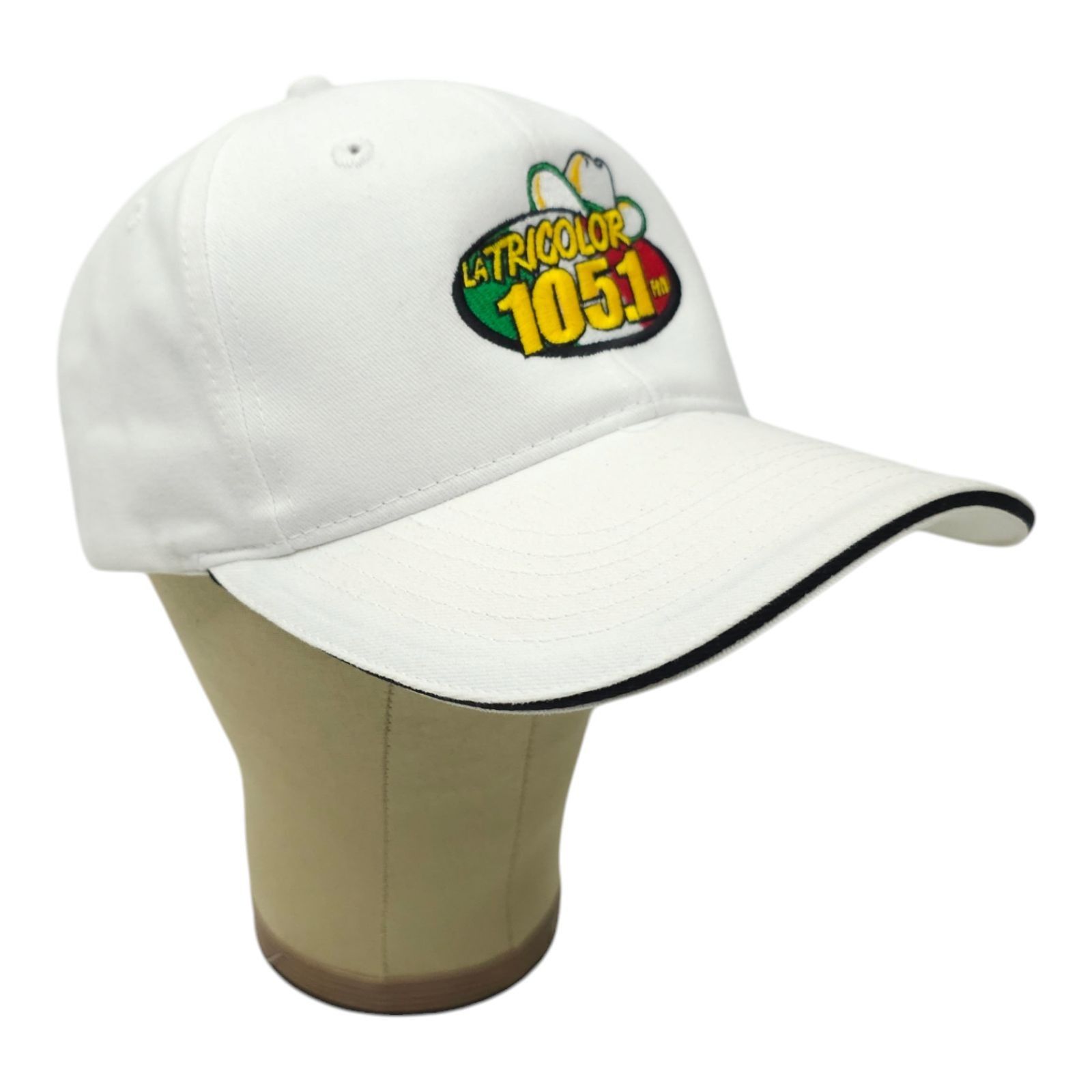 Other La Tricolor 105.1 FM Adjustable Tuck Strap Cap Trucker Hat Size ONE SIZE - 3 Thumbnail