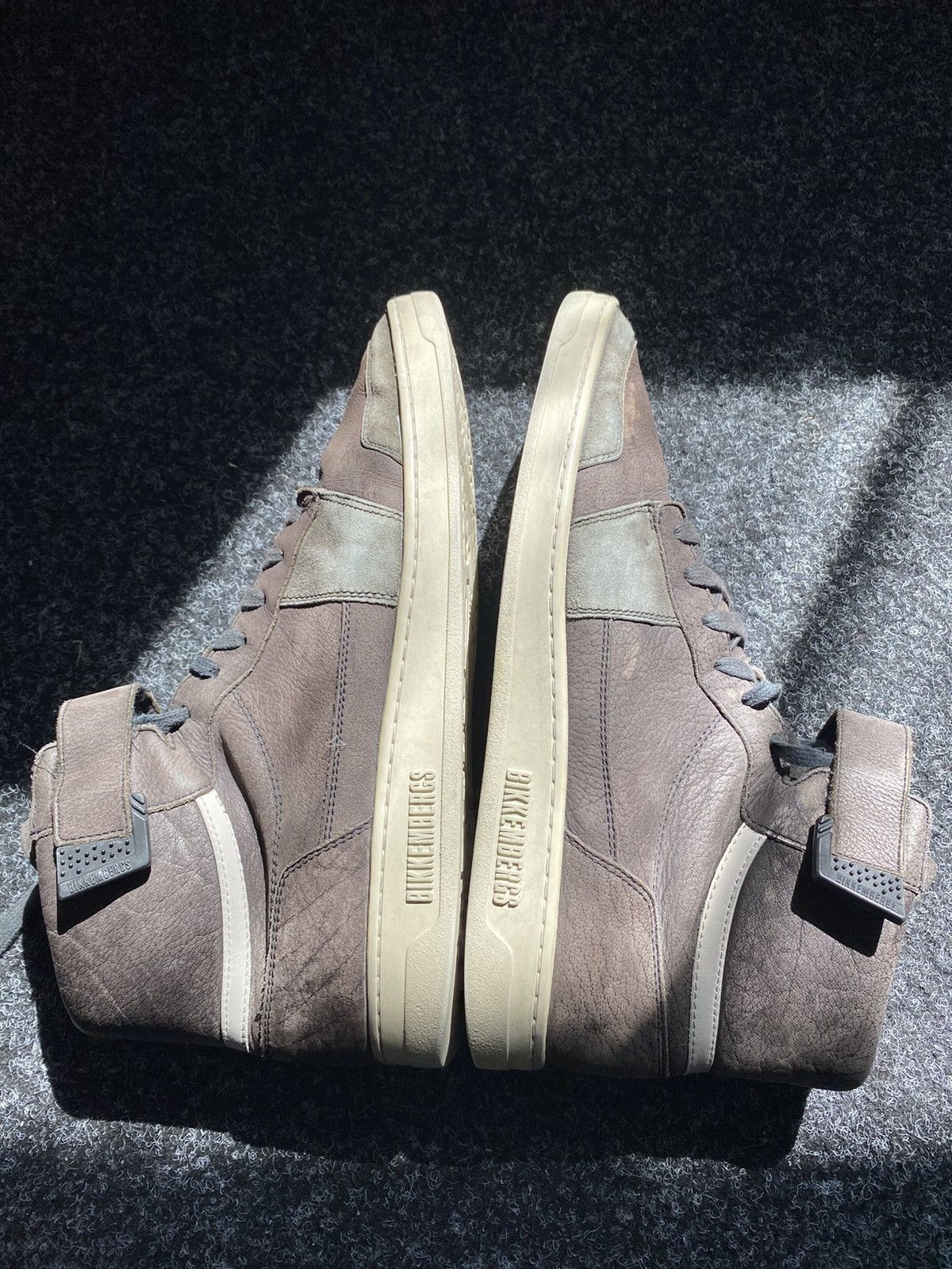 Designer × Dirk Bikkembergs Designer Dirk Bikkembergs Brown High Sneakers Opium 11.5 Size US 11.5 / EU 44-45 - 4 Thumbnail