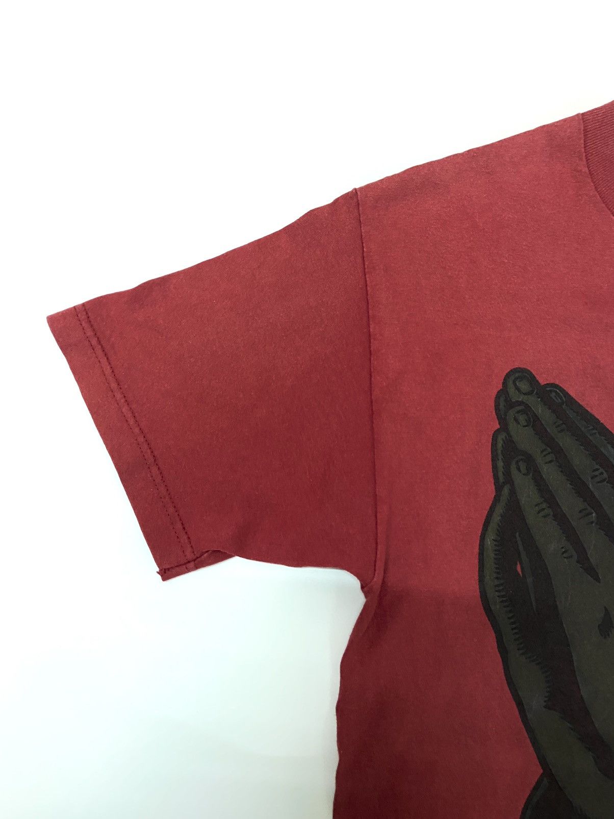 Santa Cruz Skateboards VINTAGE SANTA CRUZ " PRAY FOR ME" TEE Size US M / EU 48-50 / 2 - 9 Thumbnail