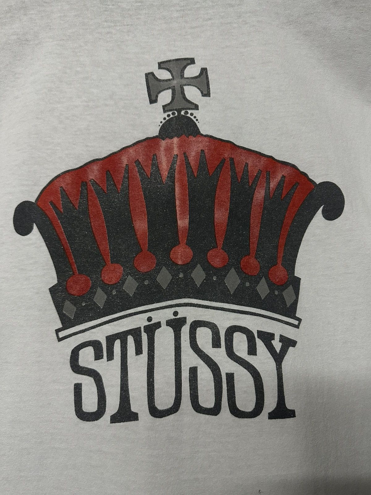 Buy Stussy S Crown Crew 'Black' - 1914755 BLAC | GOAT