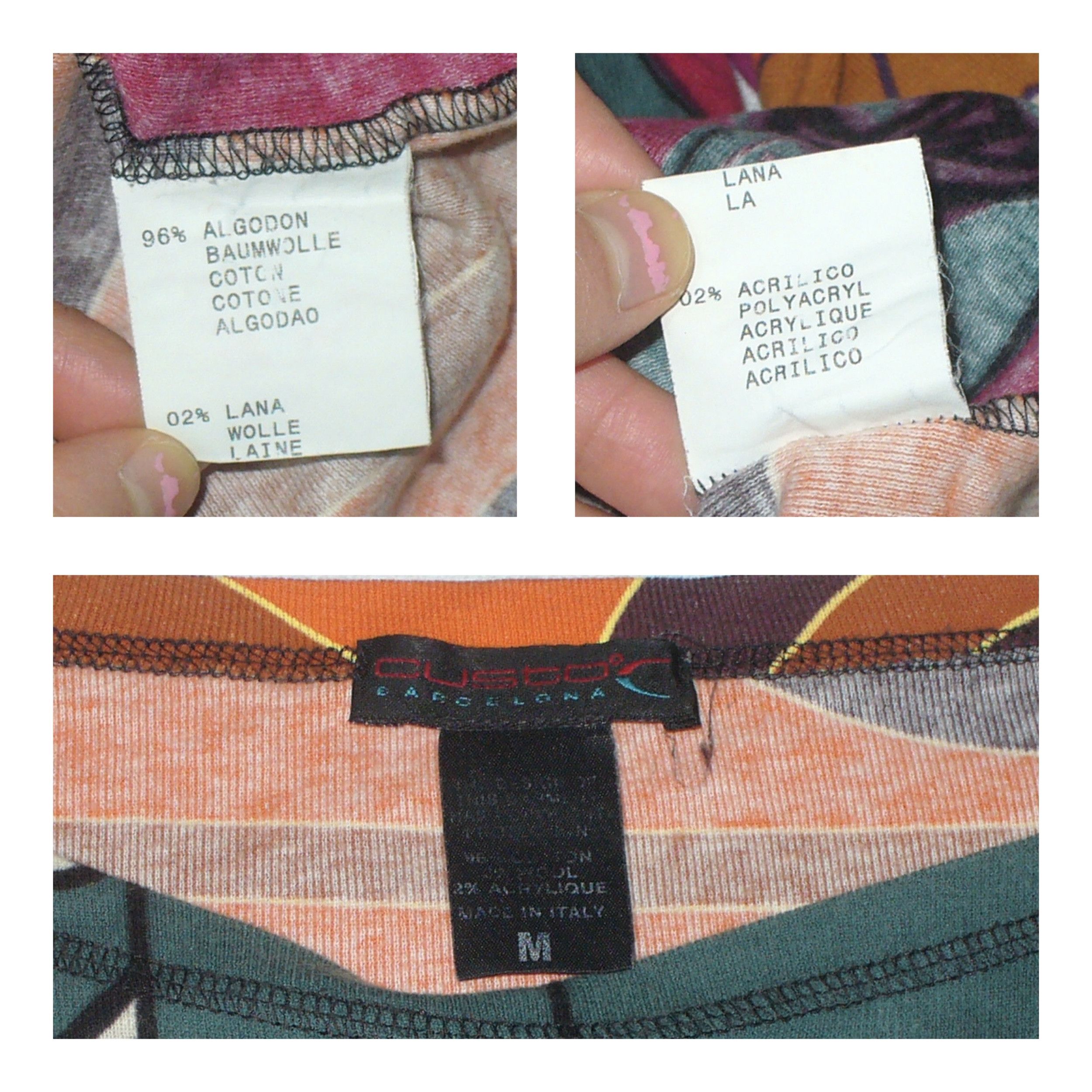 Custo Barcelona Rarely made in Italy Custo Barcelona 2000s FW runway top Size M / US 6-8 / IT 42-44 - 6 Thumbnail