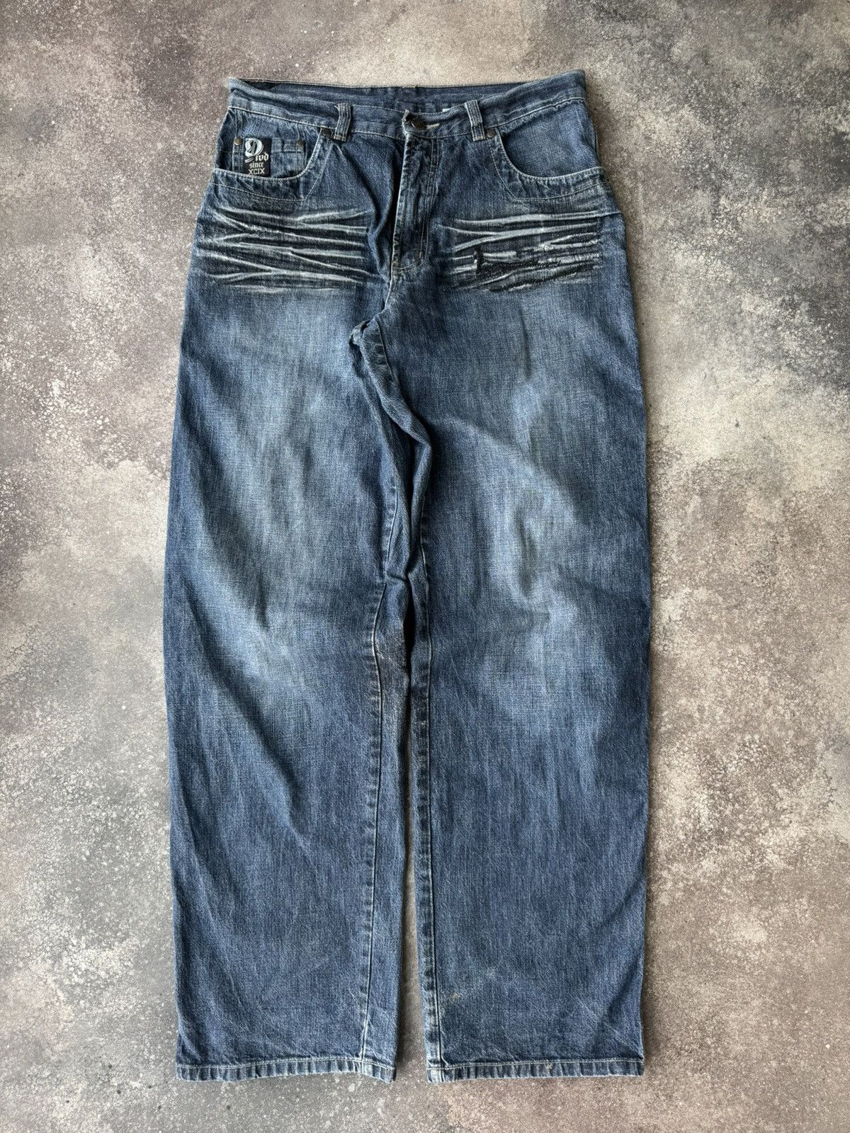 Hysteric Glamour Japan Style Vintage Y2K Distressed Jeans Size US 30 / EU 46 - 3 Thumbnail