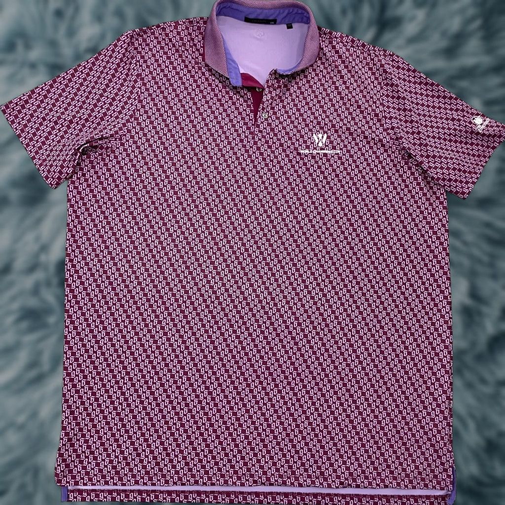 Vintage Greyson Polo Shirt Adult 2XL Purple All Over Print The Concession Golf Mens XXL Geometric Wolf Pattern Driver 90s? Size US XXL / EU 58 / 5 - 1 Thumbnail