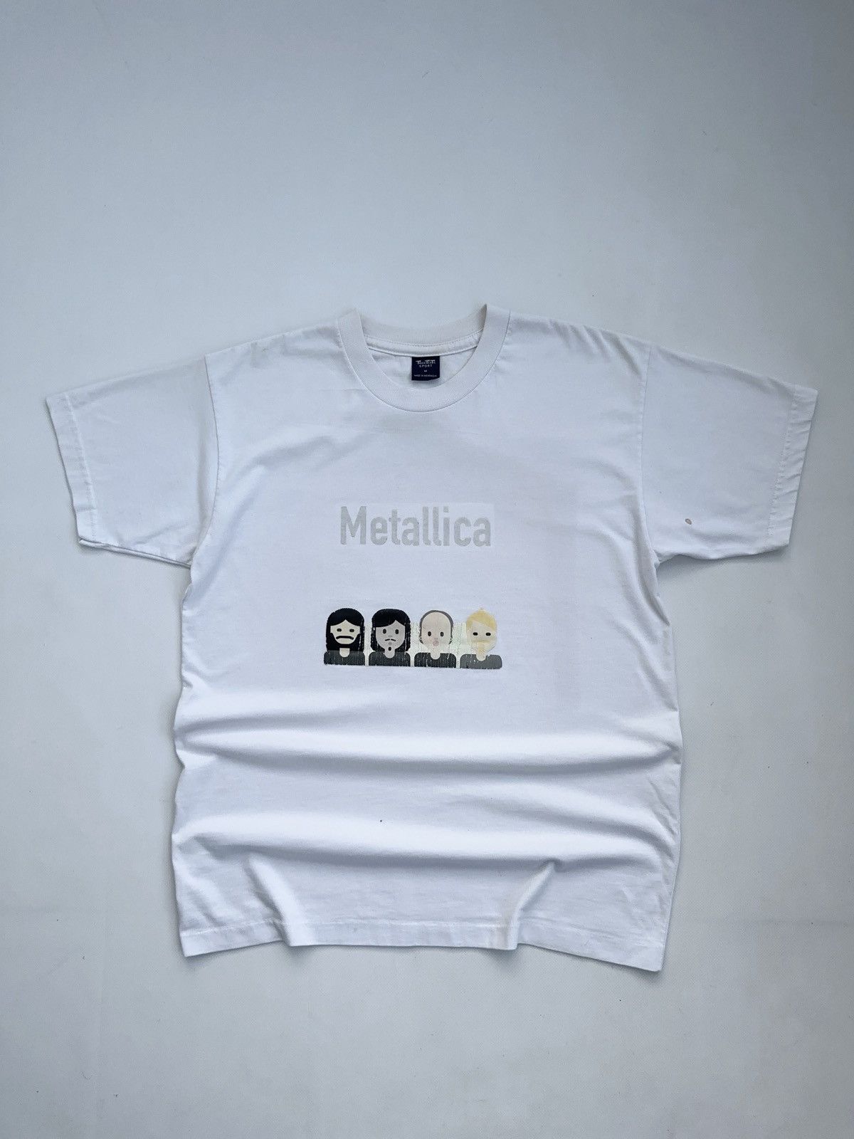 Metallica × Vintage Rare original 1996 Metallica cartoon tee Size US M / EU 48-50 / 2 - 1 Thumbnail