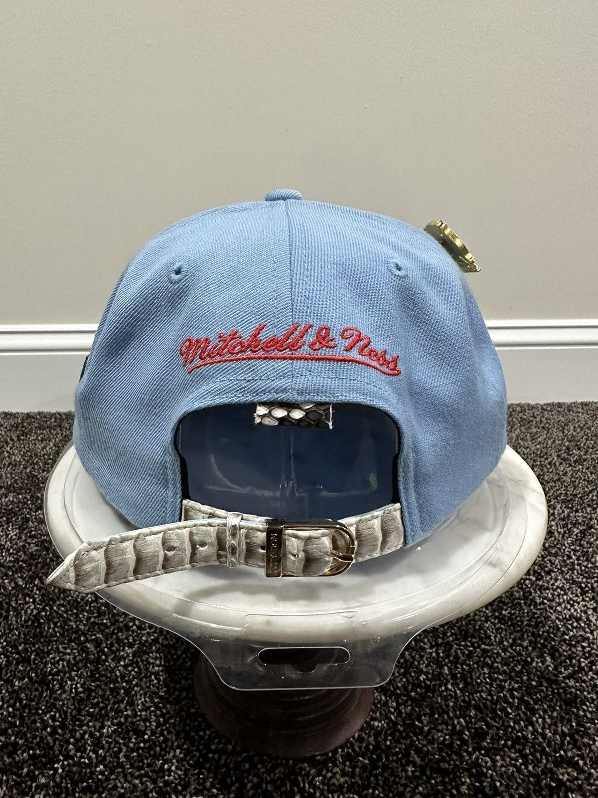 Just Don × Mitchell & Ness Just Don x Mitchell & Ness MLS Chicago Fire Snakeskin Hat Size ONE SIZE - 3 Thumbnail