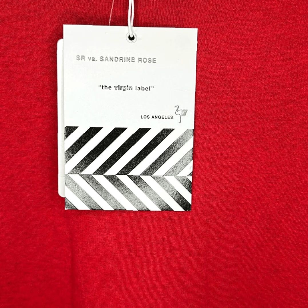 Vintage Sandrine Rose T-Shirt Women Red Short Sleeve L NEW Shirt Womens Red Sandrine Rose Rose Shirt L Womens Size L / US 10 / IT 46 - 2 Thumbnail