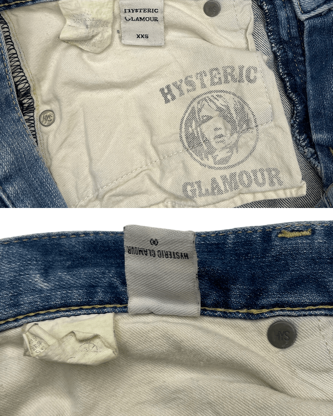 Hysteric Glamour Hysteric Glamour Studded Denim Jeans Size 29" - 9 Thumbnail