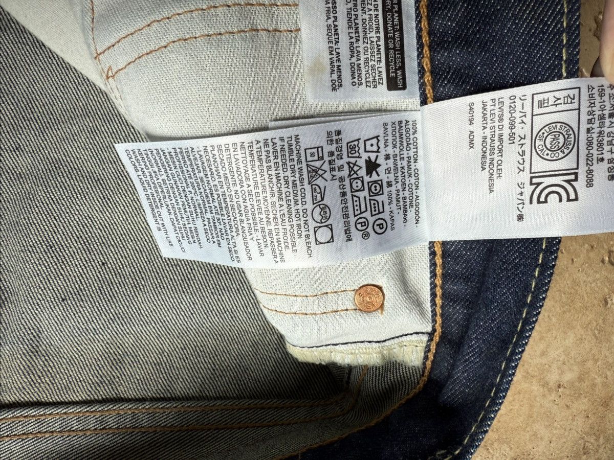 Levi's Levi's 511 Made in USA Cone Mills Selvedge W31 L32 Size US 31 - 7 Thumbnail
