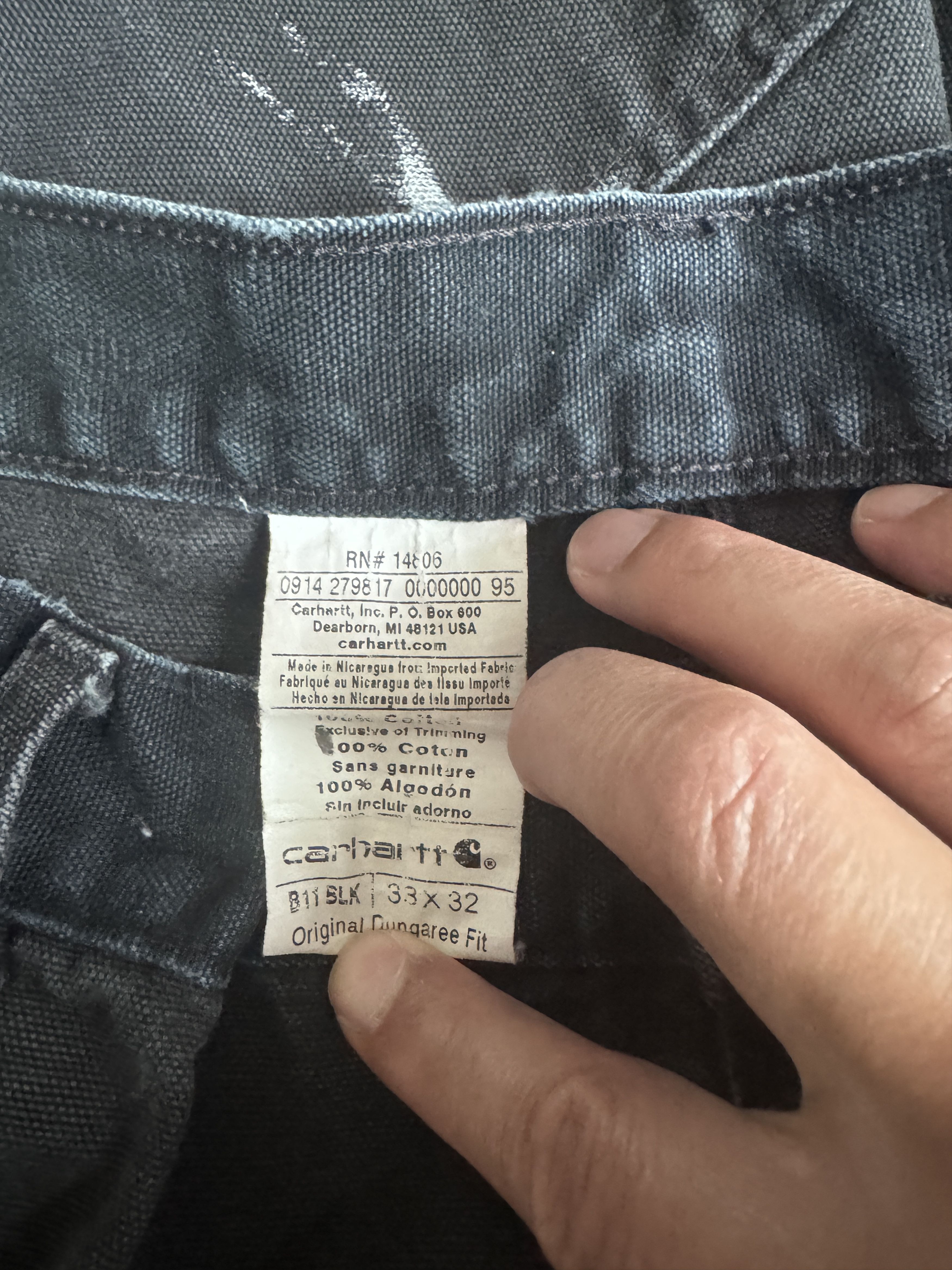 Carhartt Carhartt denim pants Size US 33 - 5 Thumbnail