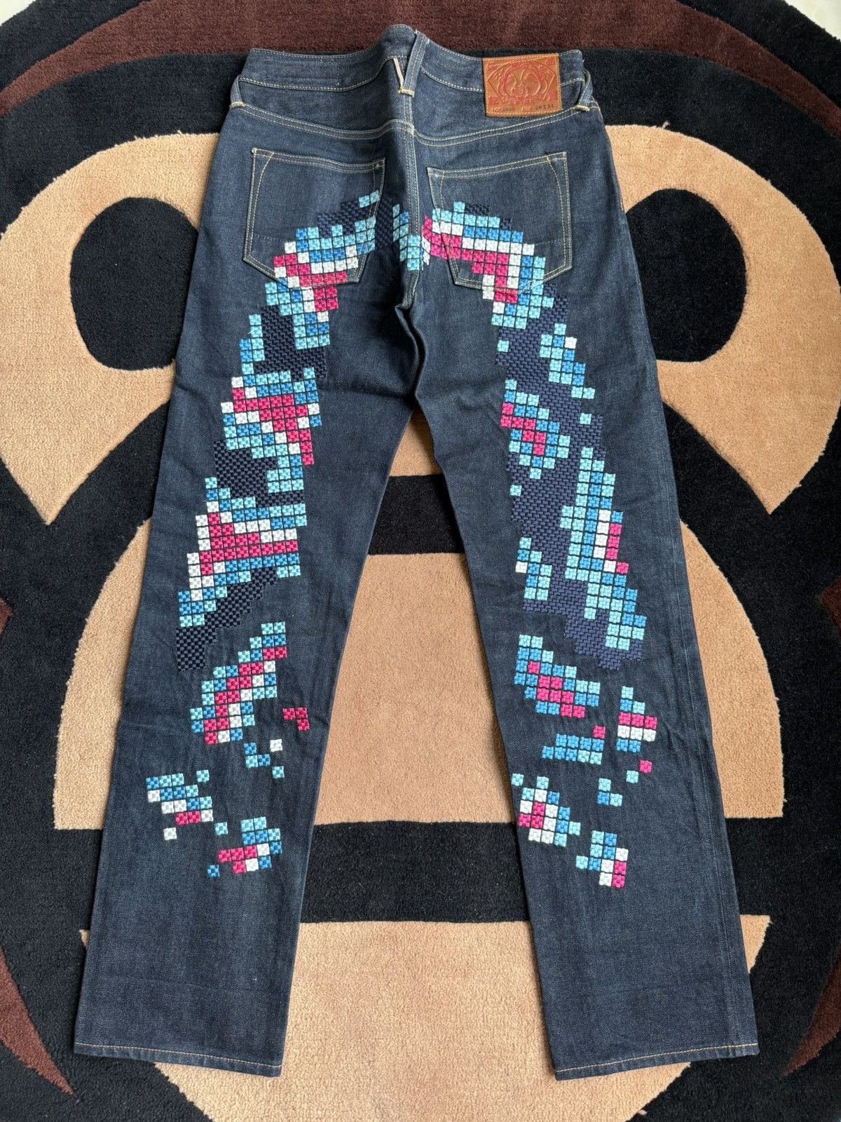 Evisu × Japanese Brand × Streetwear Evisu - Daicock Flower Kamon