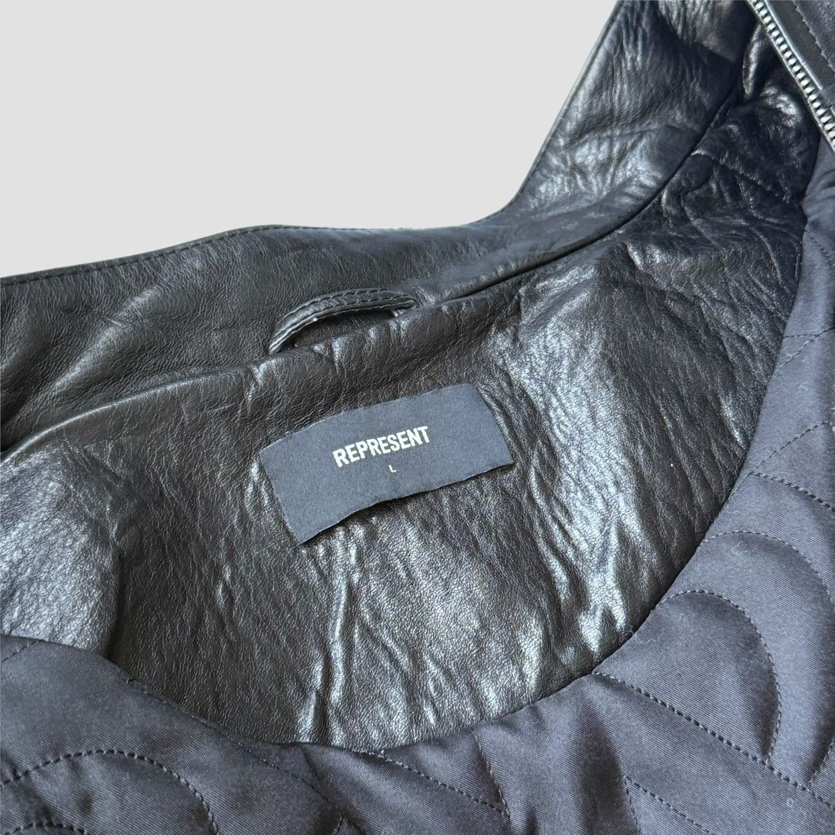 Represent Clo. Represent X Horizons Exclusive Collaboration Leather Jacket Size US L / EU 52-54 / 3 - 6 Thumbnail