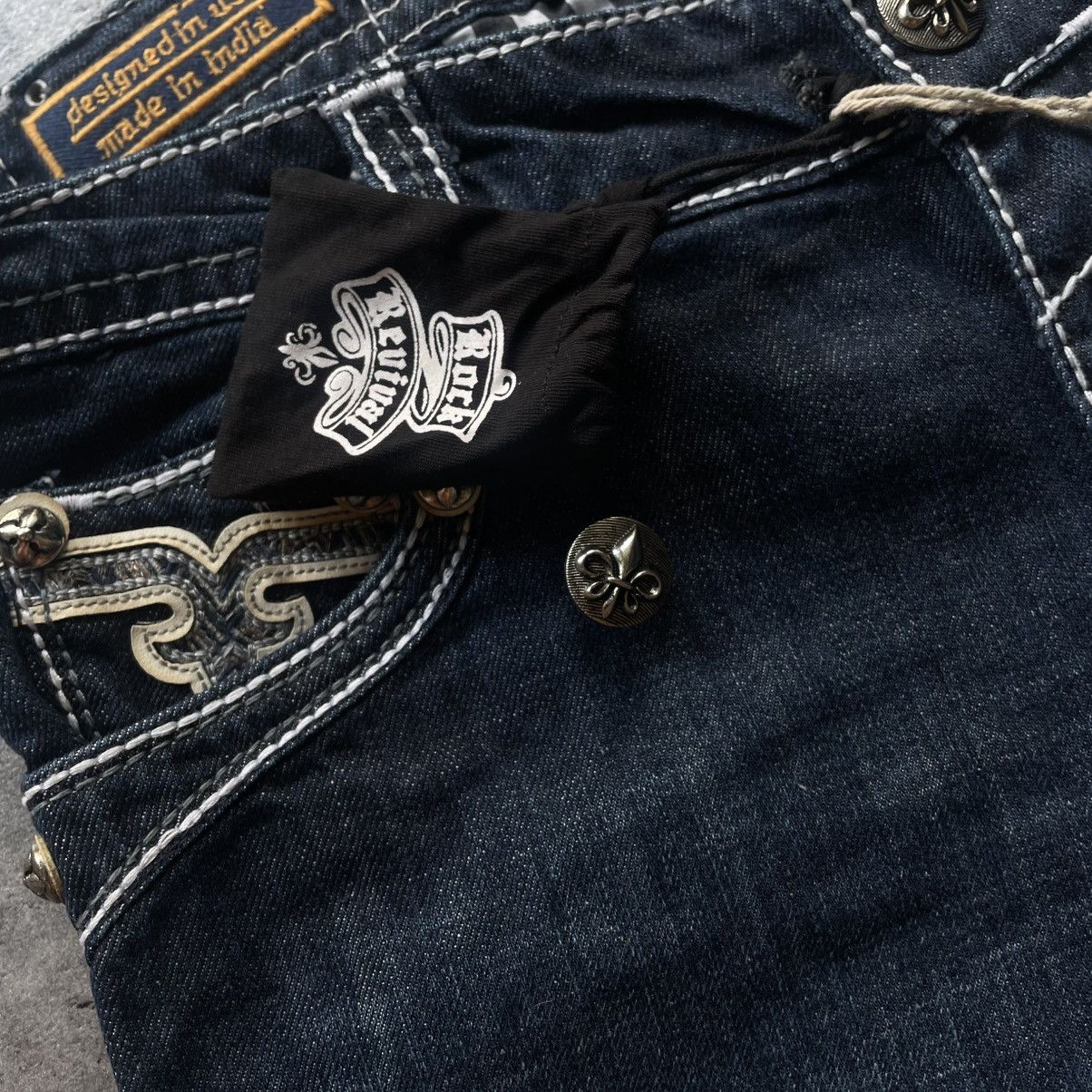 Rock Revival × True Religion NWT Rock Revival Cyrek Straight Fit Pocket Logo Pants Size US 30 / EU 46 - 10 Thumbnail