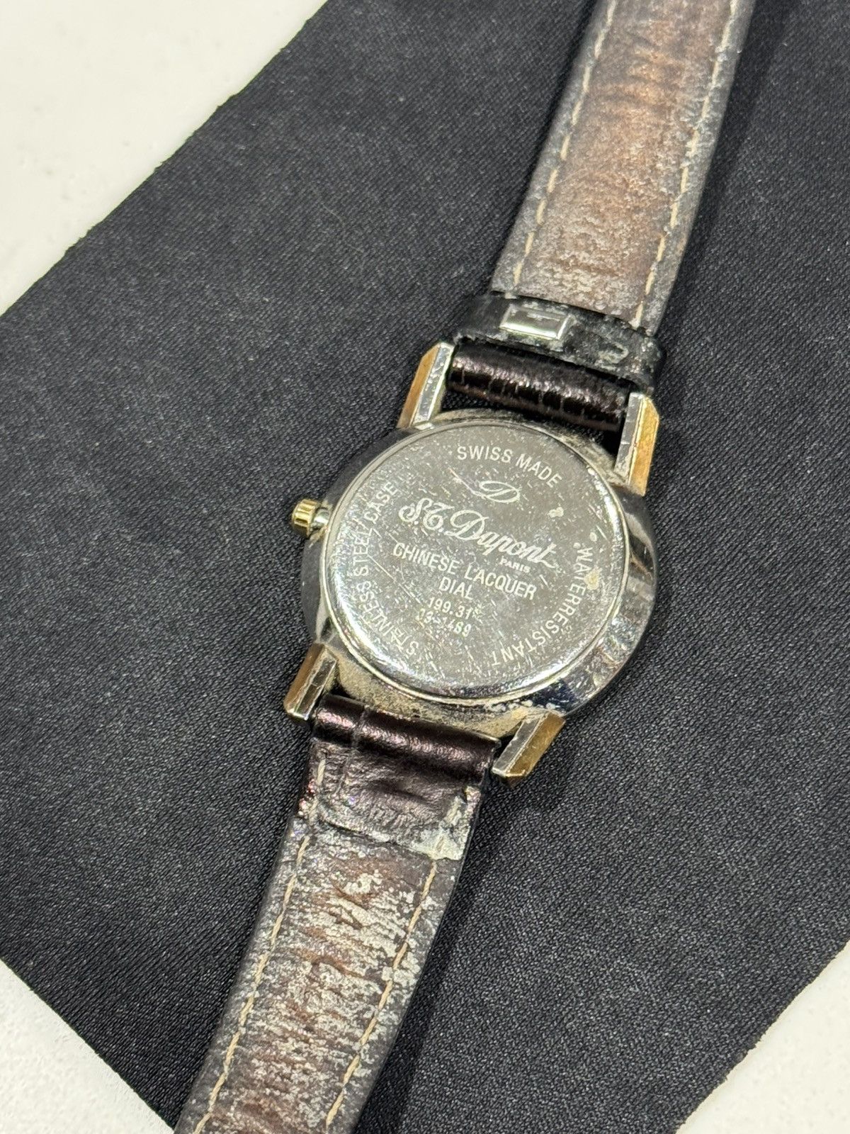 S.T. Dupont ST Dupont Unisex Watch Blue Gold plated Size ONE SIZE - 10 Thumbnail