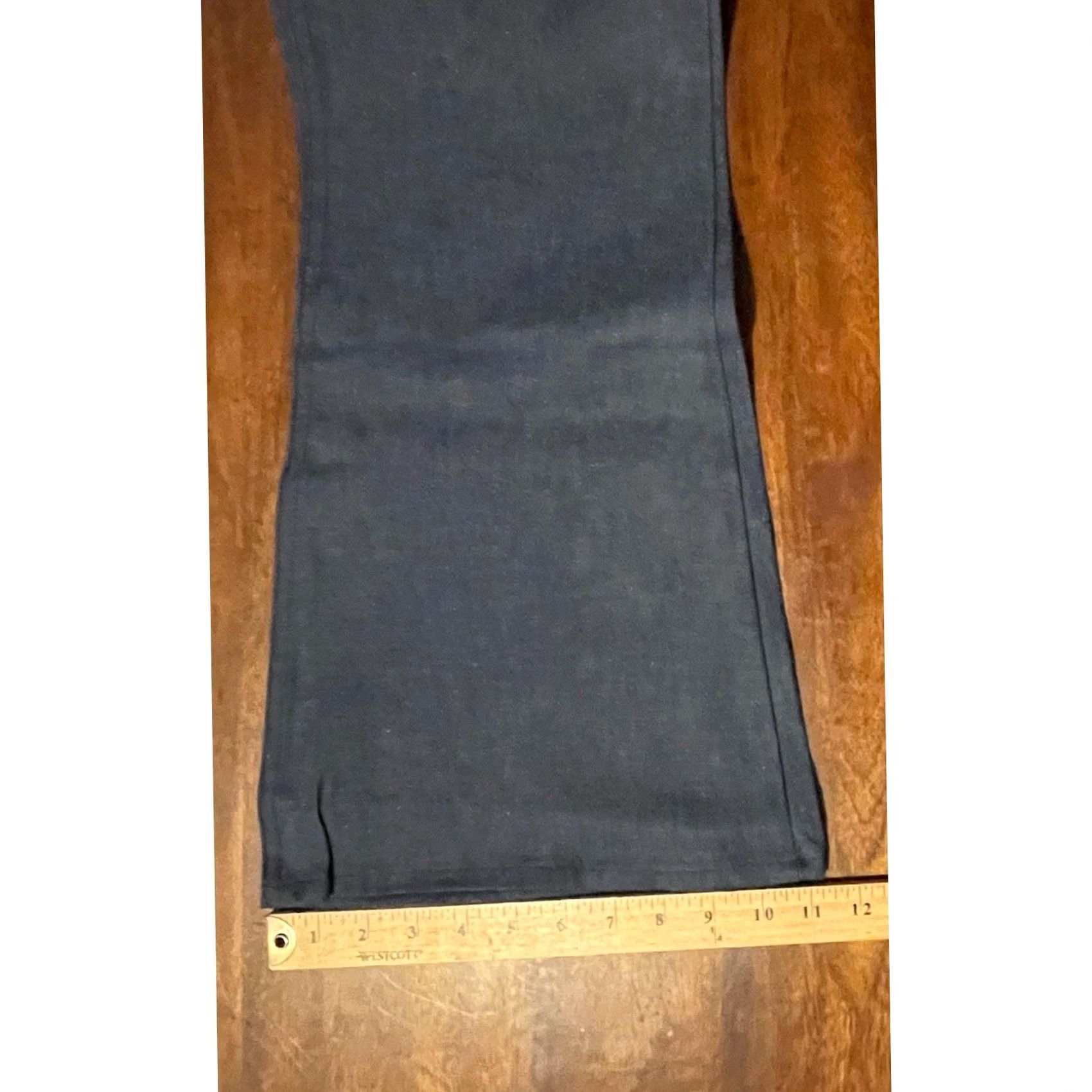 Vintage Vtg United Garment Workers of America Work Utility Flared Pants Button Fly Pants Blue 34 Mens Size US 34 / EU 50 - 6 Thumbnail
