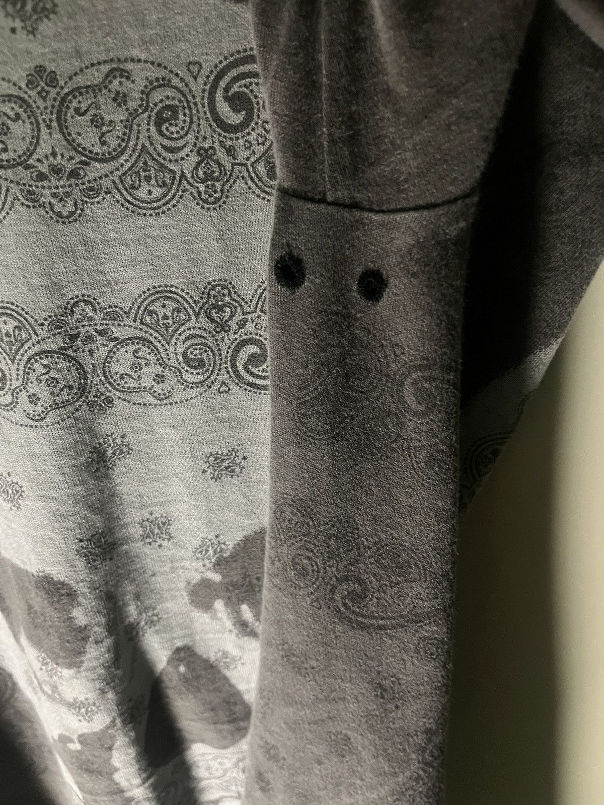 Number (N)ine NUMBER (N)INE 07AW “LOVE GOD MURDER” PAISLEY SKULL TEE Size US M / EU 48-50 / 2 - 5 Thumbnail
