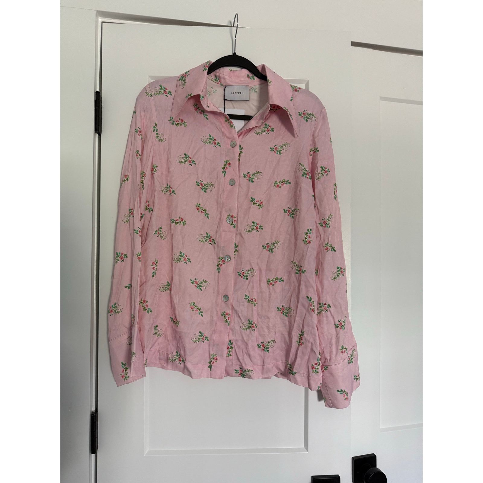 Sleeper $265 New Sleeper Pink Blossom Top - Small Size S / US 4 / IT 40 - 2 Thumbnail